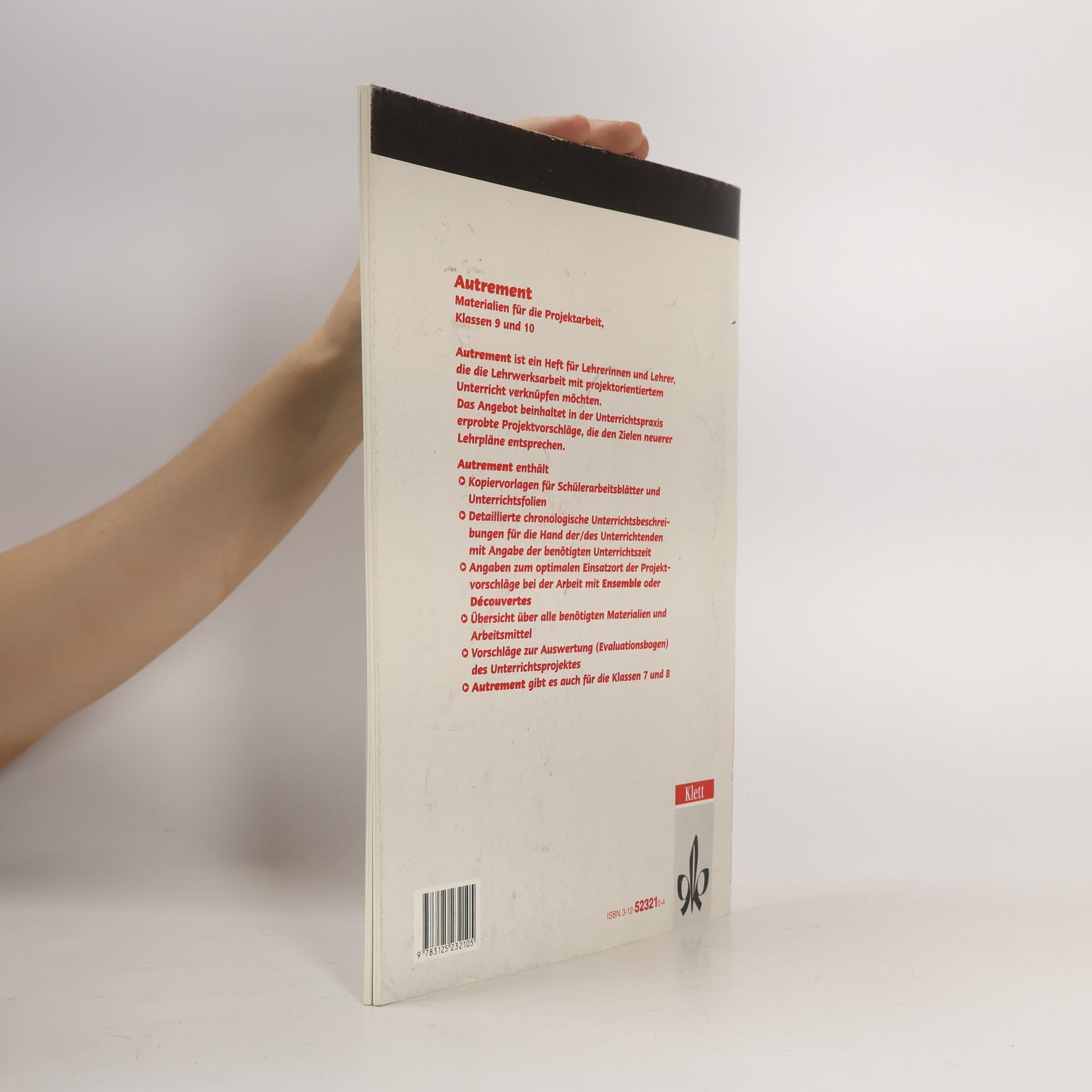 Marie-Cécile Duclercq Etudes Françaises - Autrement: Materialien für die Projektarbeit Klassen 9 und 10
