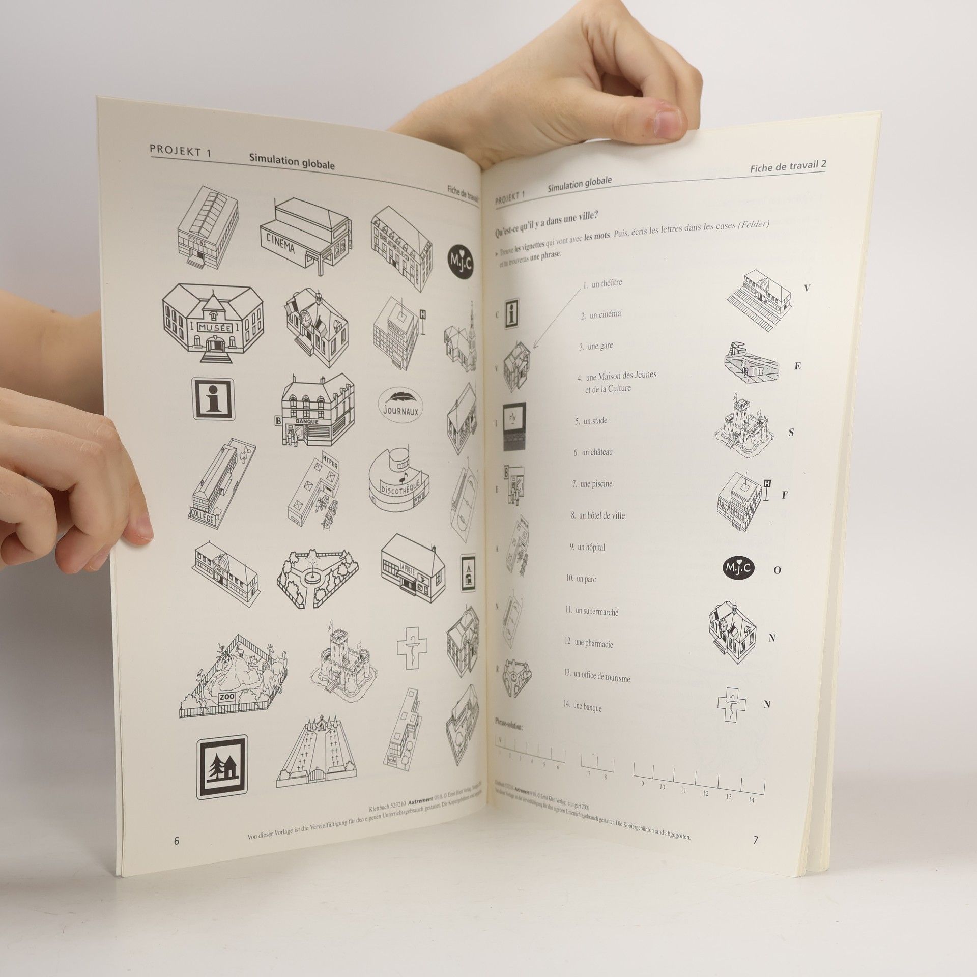 Marie-Cécile Duclercq Etudes Françaises - Autrement: Materialien für die Projektarbeit Klassen 9 und 10