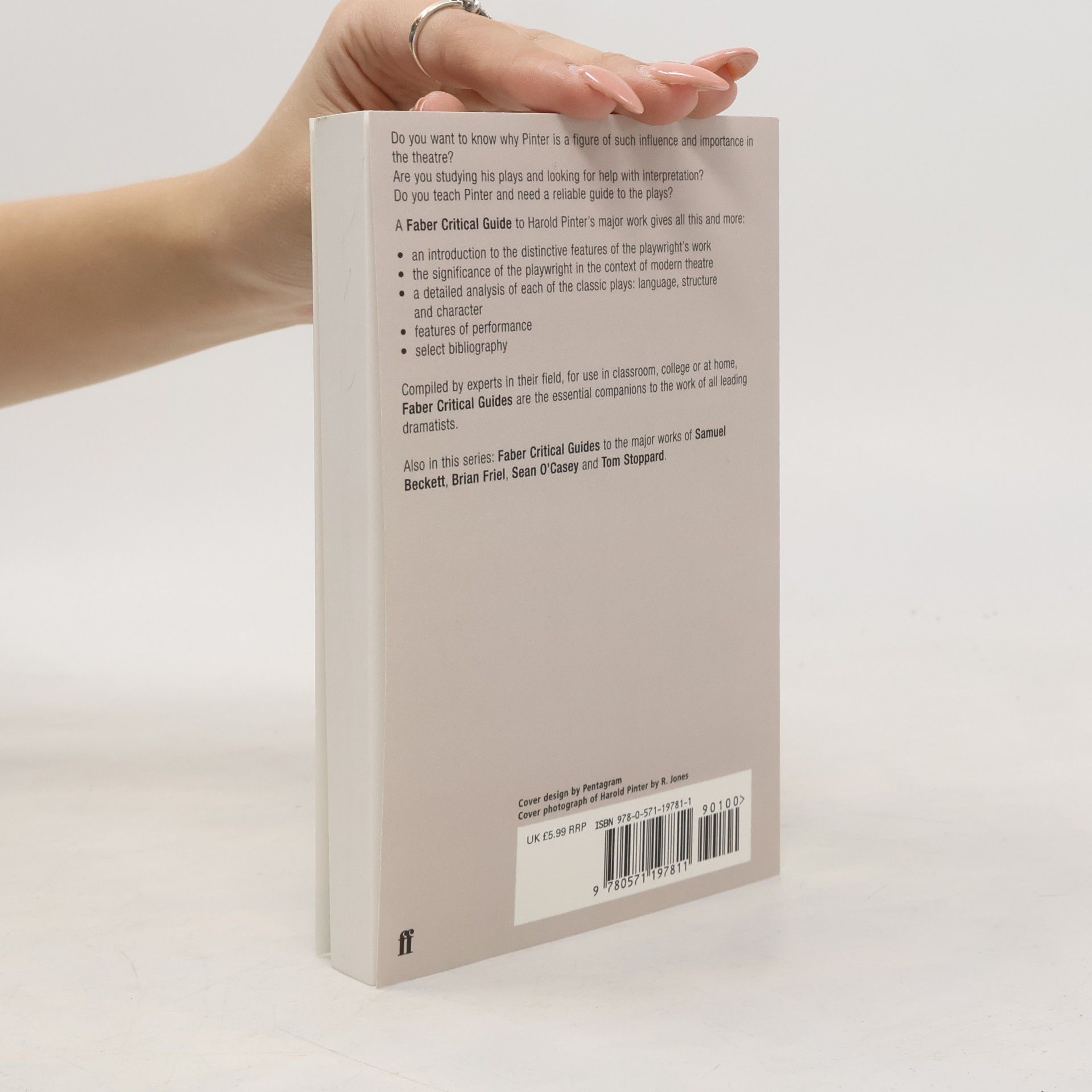 Bill Naismith Harold Pinter: Faber Critical Guide