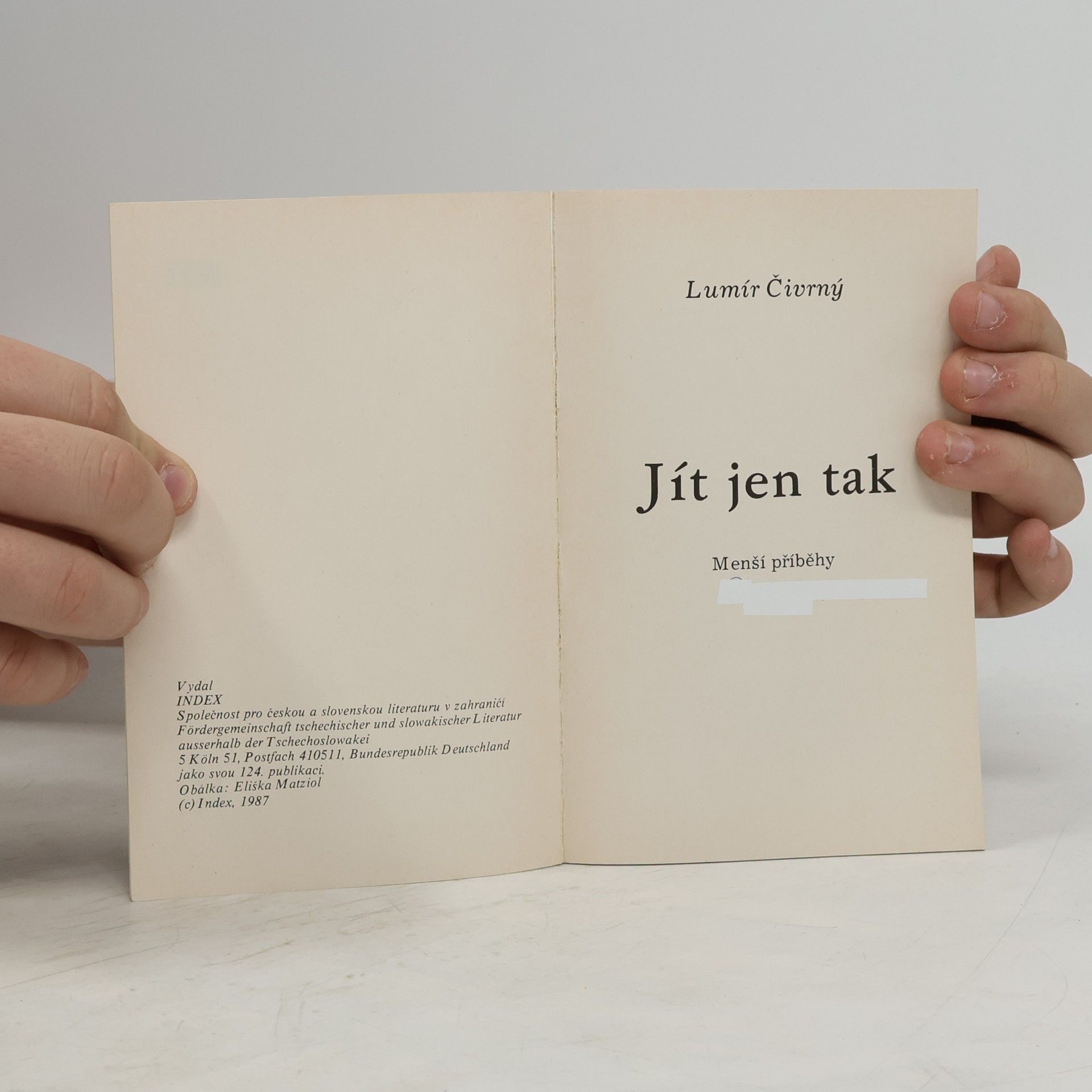 Lumír Čivrný Jít jen tak