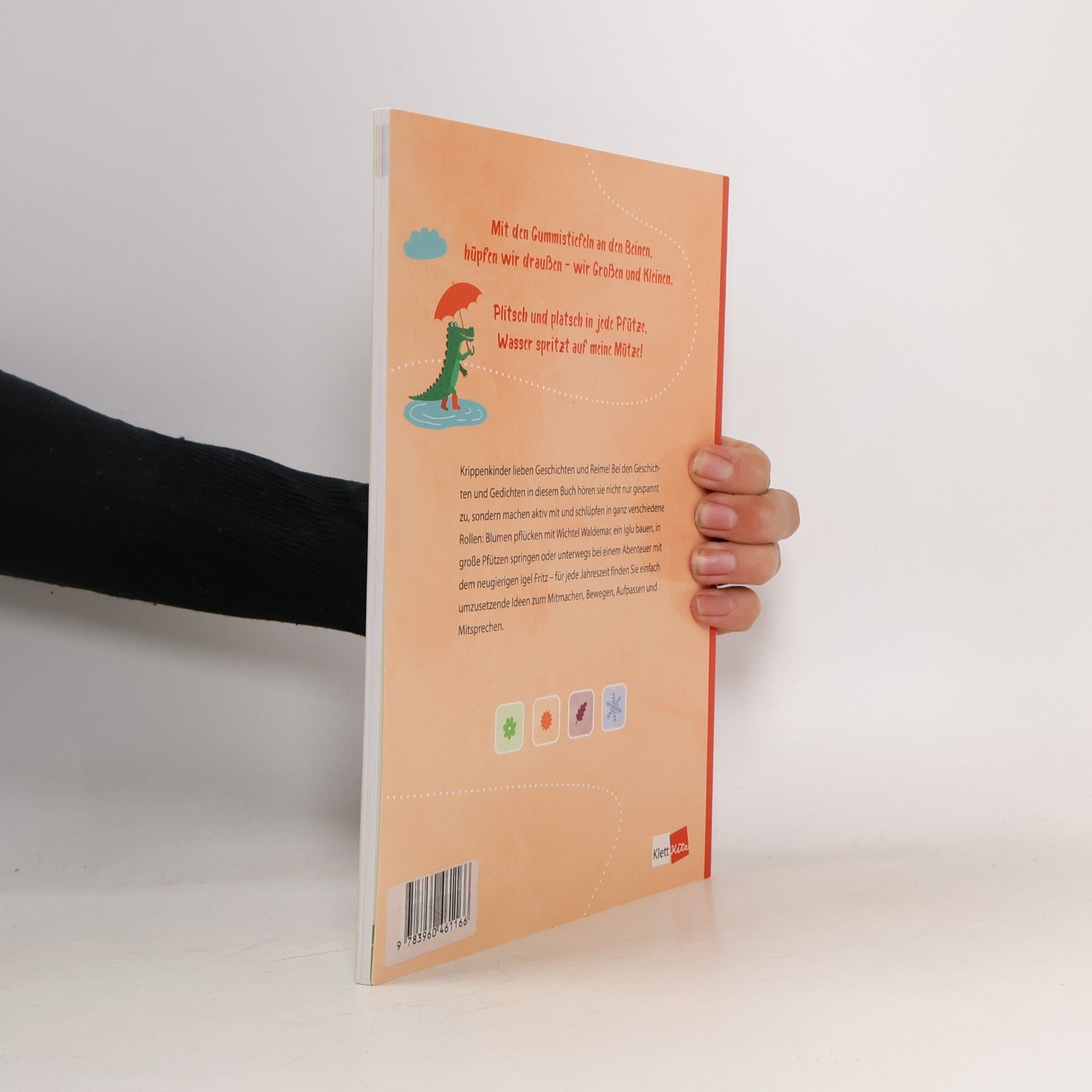 Autores varios Krippen-Jahreszeitenbuch Mitmachgeschichten/Mitmachgedichte