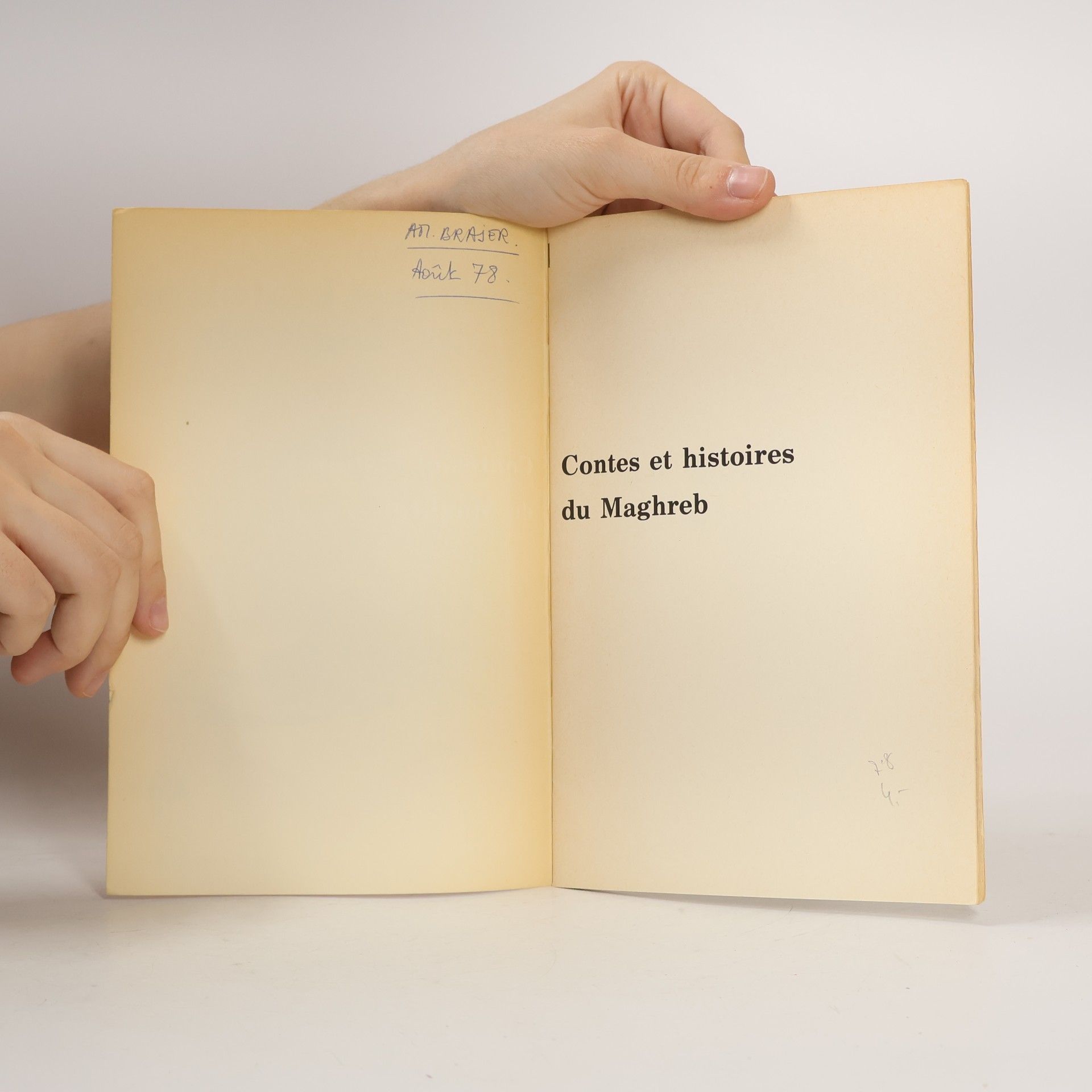 Jean-Paul Tauvel Contes et histoires du Maghreb