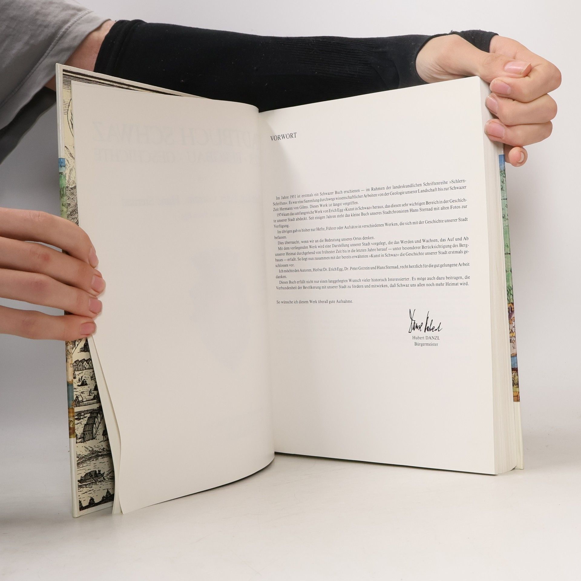 Erich Egg Stadtbuch Schwaz