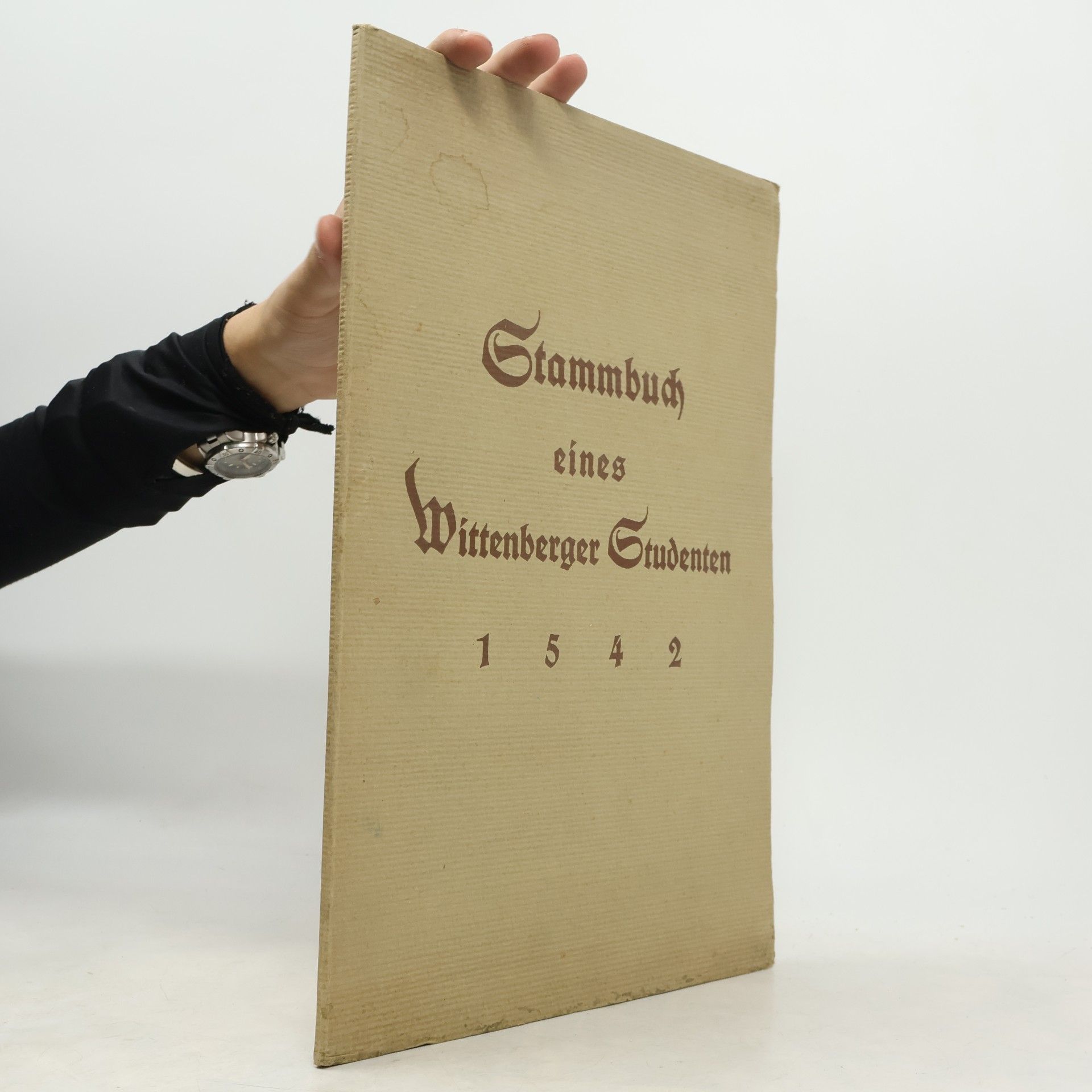 kolektiv Stammbuch eines Wittenberger Studenten 1542