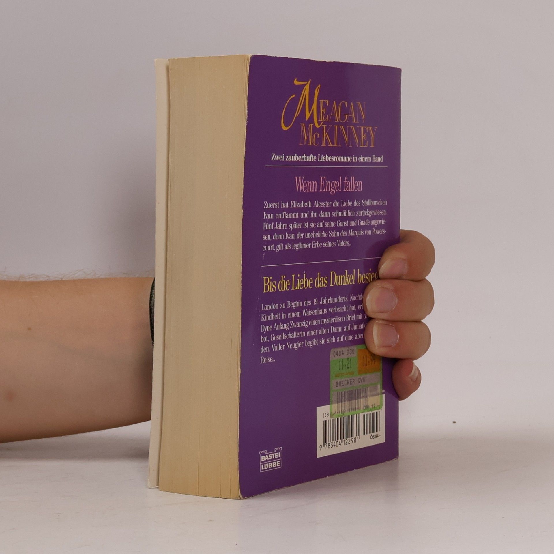 Meagan McKinney Wenn Engel fallen; Bis die Liebe das Dunkel besiegt. Zwei Romane in 1 Bd.