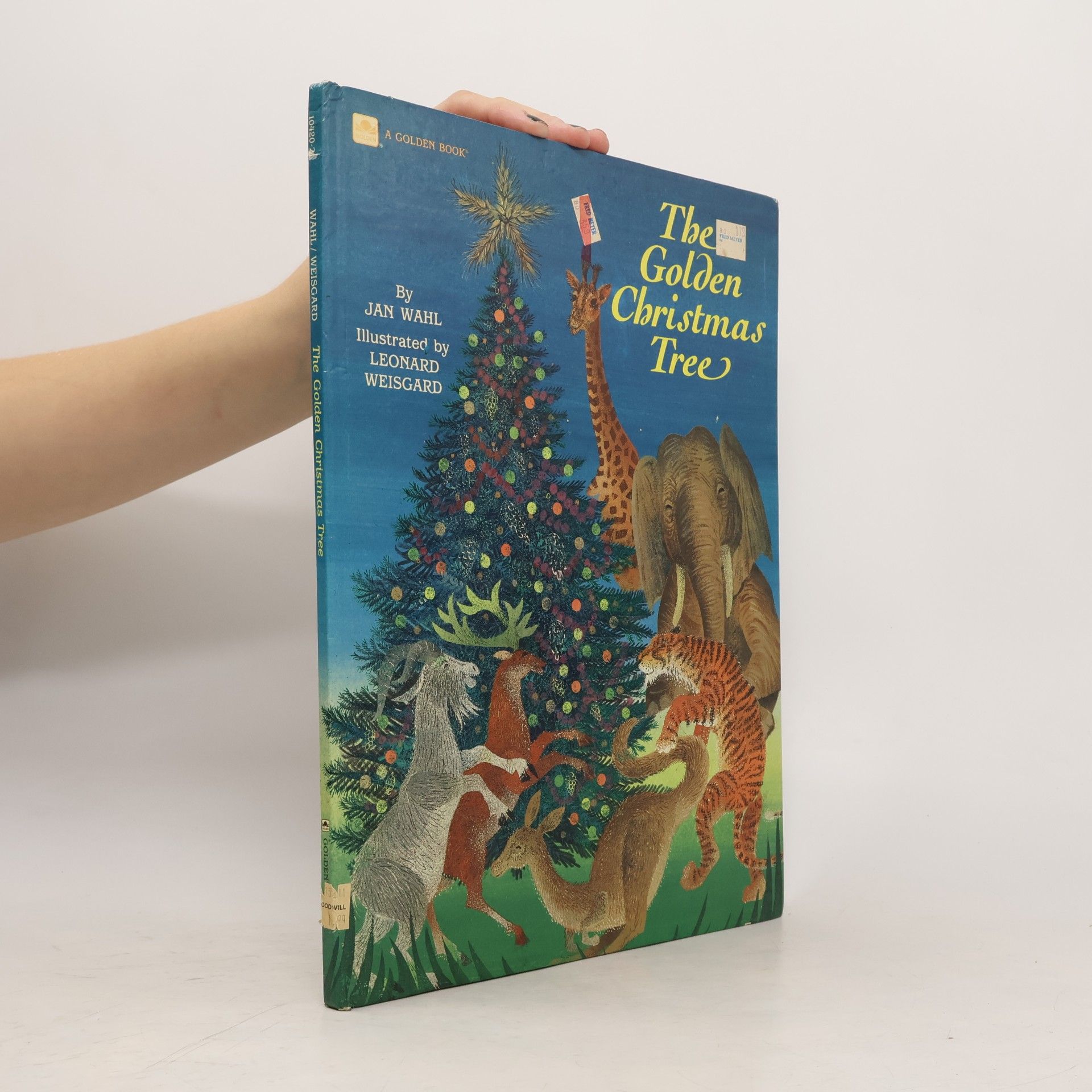 Leonard Weisgard A Golden Book: The Golden Christmas Tree