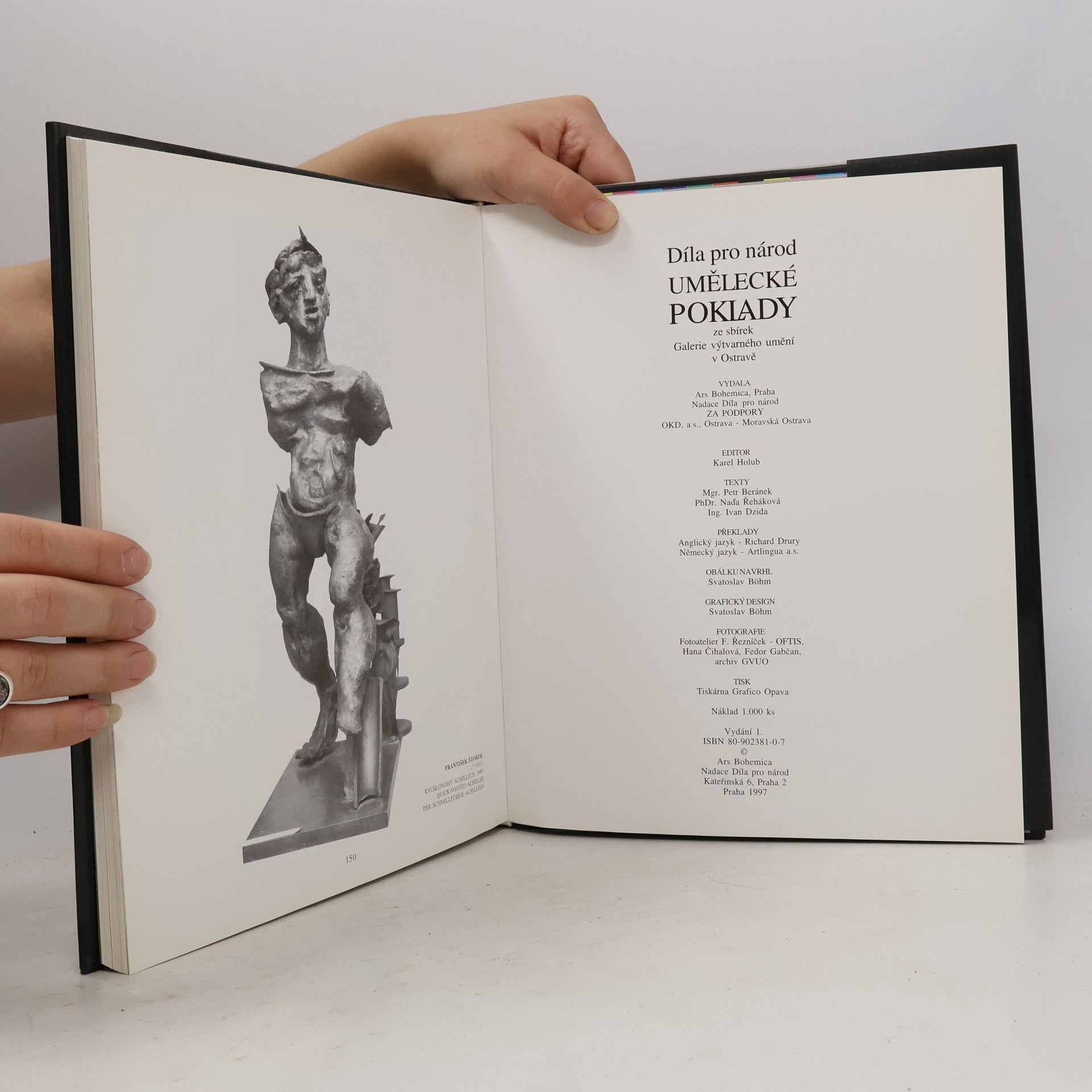 Various authors Umělecké poklady ze sbírek Galerie výtvarného umění v Ostravě
