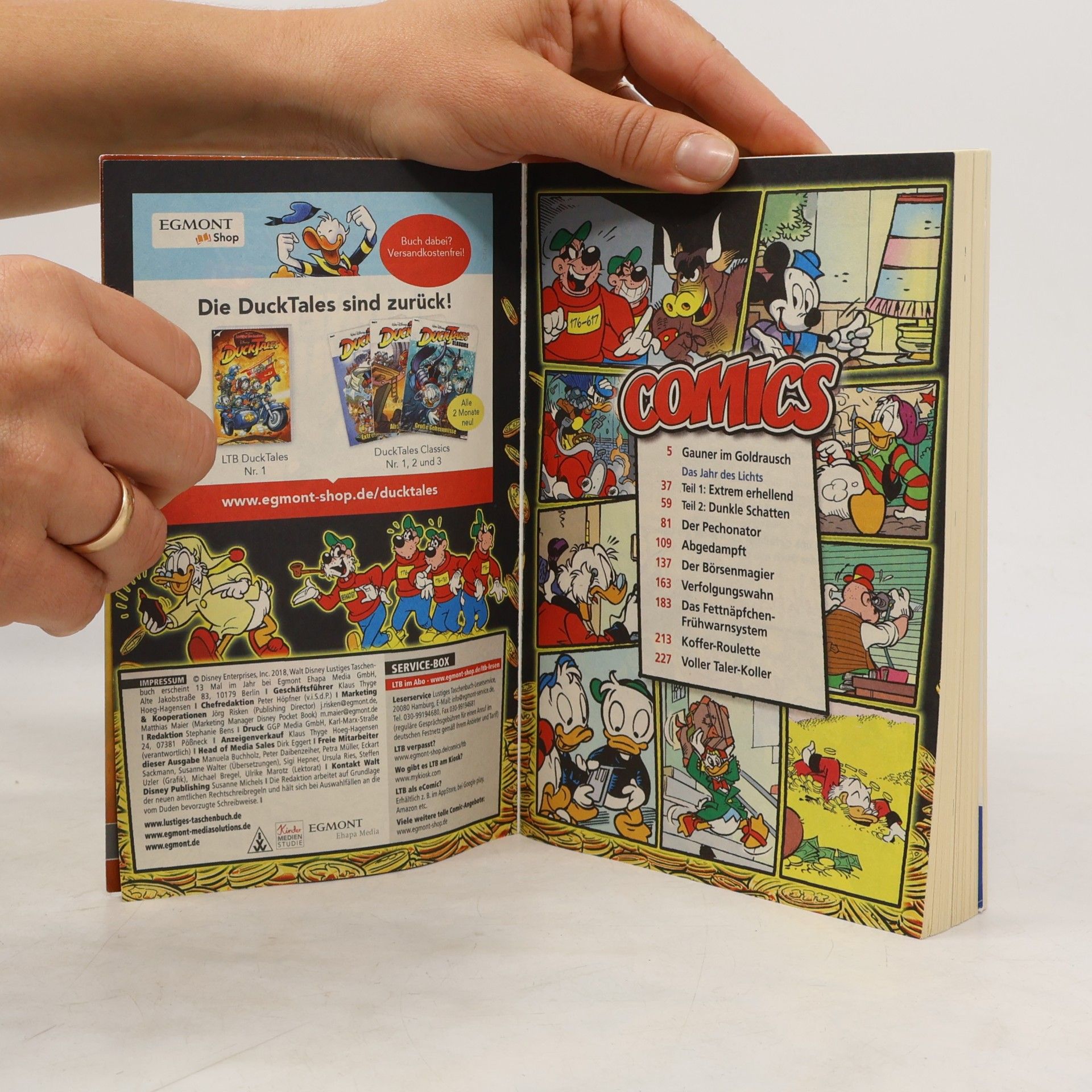 Walt Disney Lustiges Taschenbuch 511. Gauner im Goldrausch
