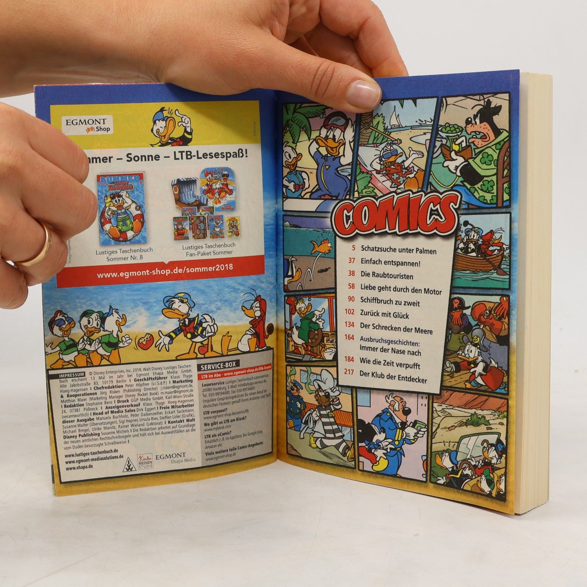 Walt Disney Lustiges Taschenbuch 508. Einfach entspannen!