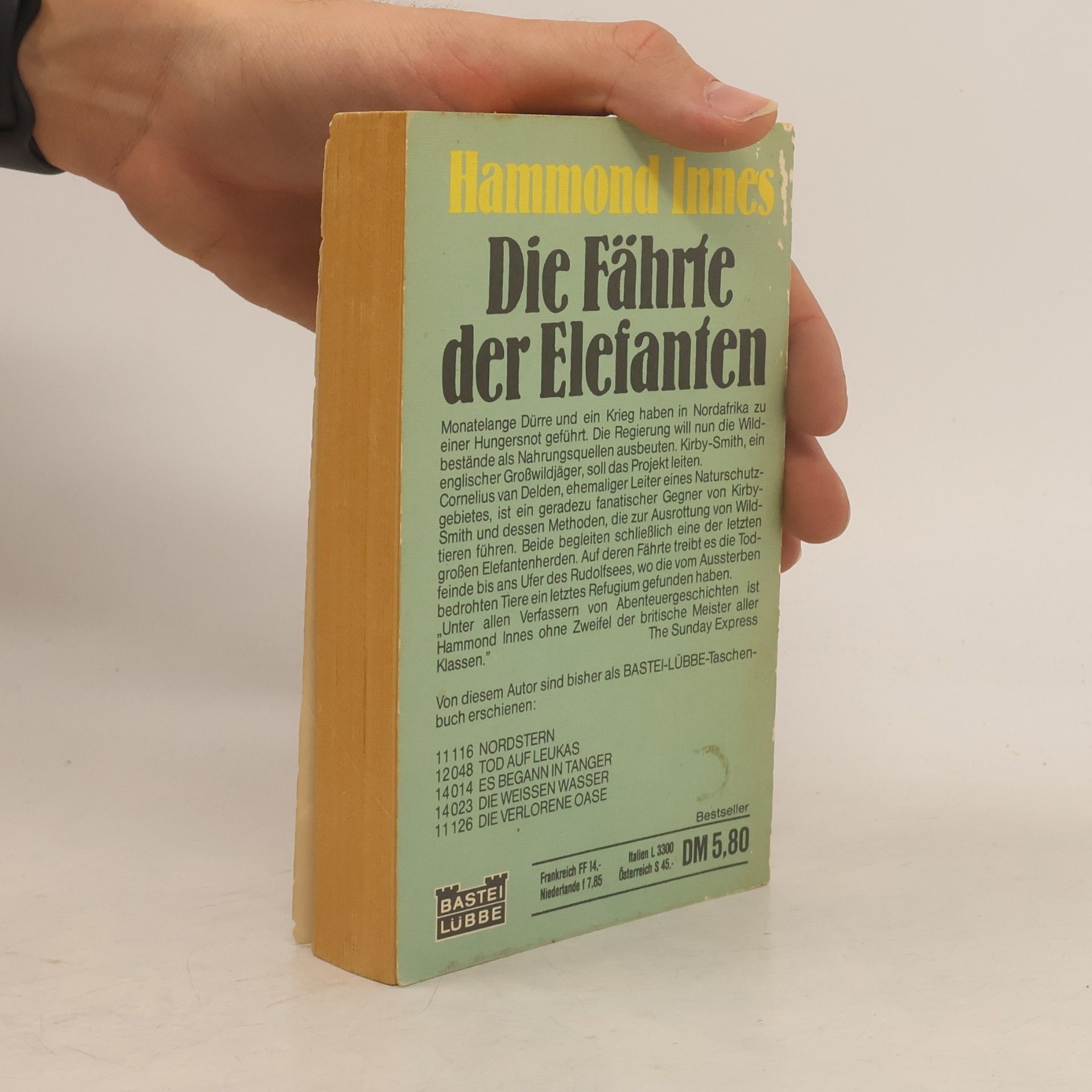 Hammond Innes Die Fährte der Elefanten