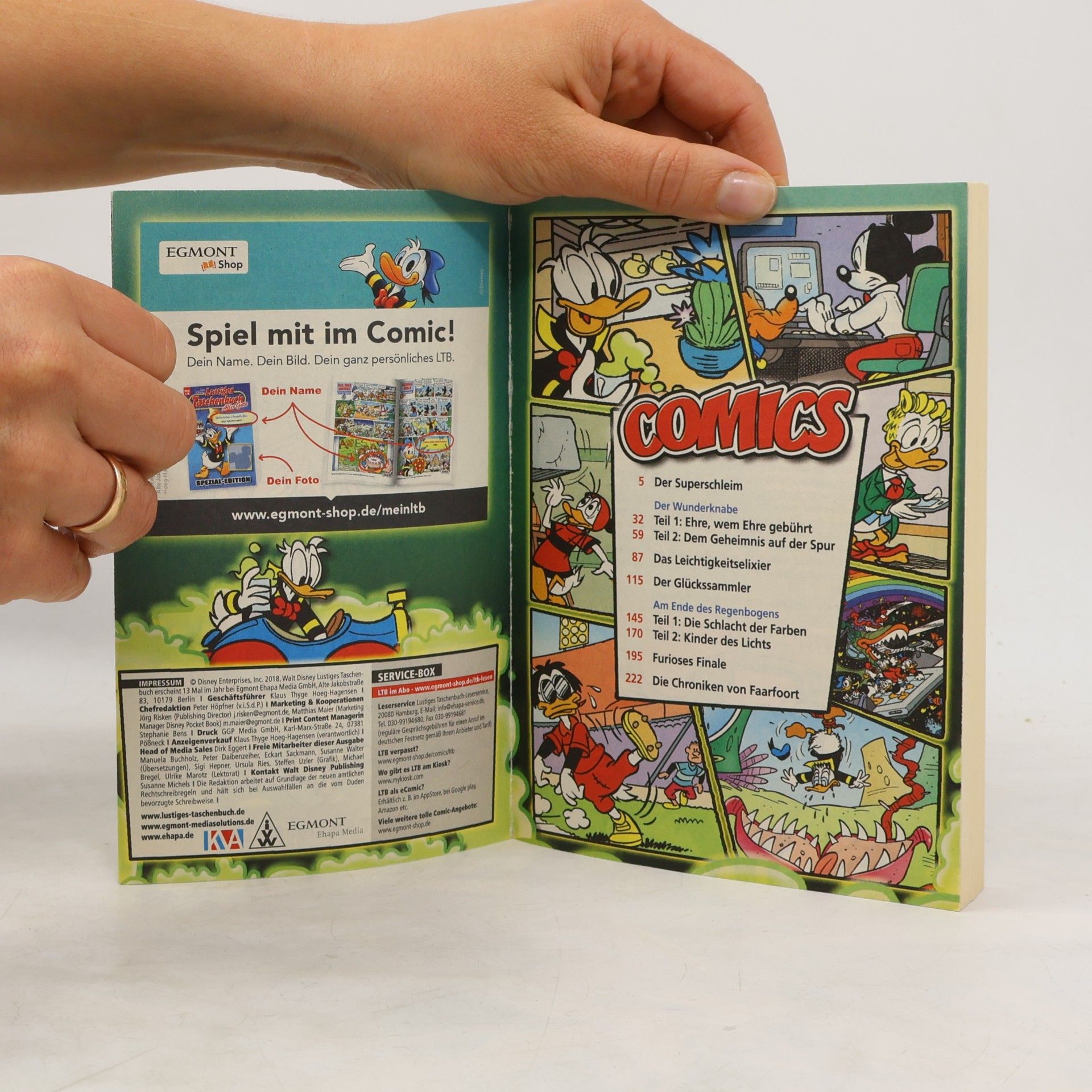 Walt Disney Lustiges Taschenbuch. Superschleim