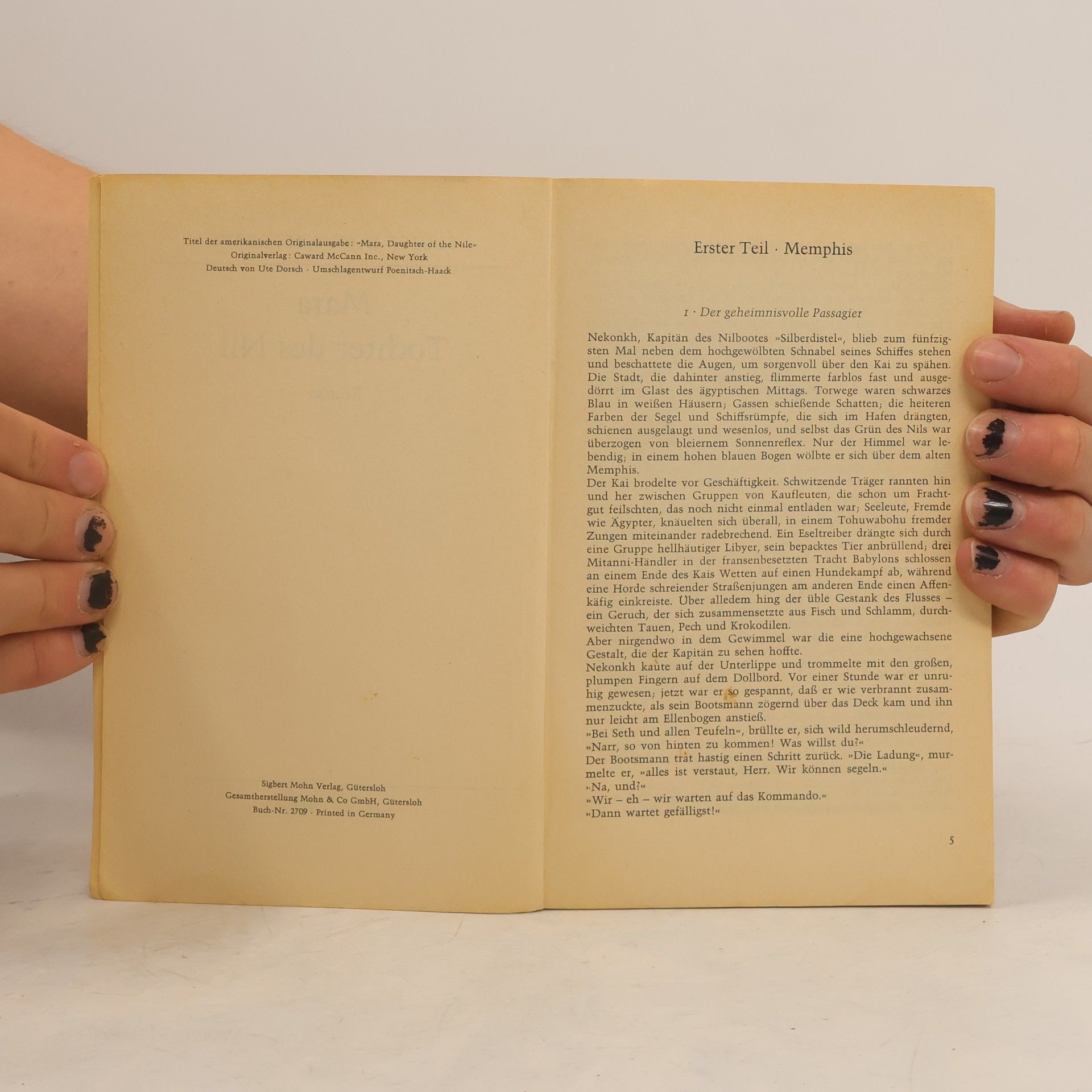 Eloise Jarvis McGraw Mara, Tochter Des Nil