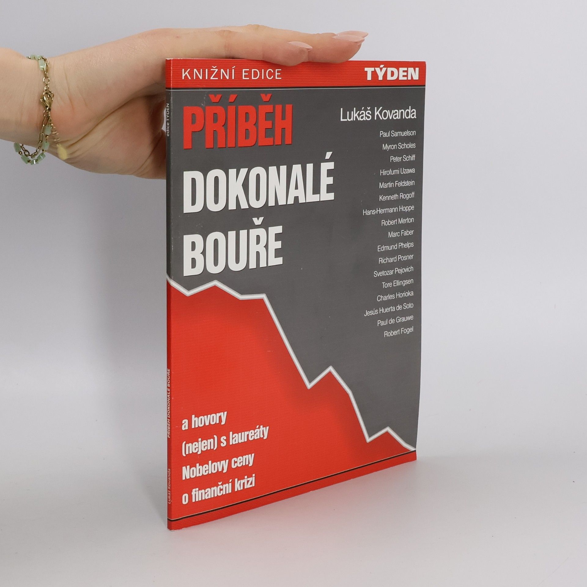 Lukáš Kovanda Příběh dokonalé bouře : a hovory (nejen) s laureáty Nobelovy ceny o finanční krizi