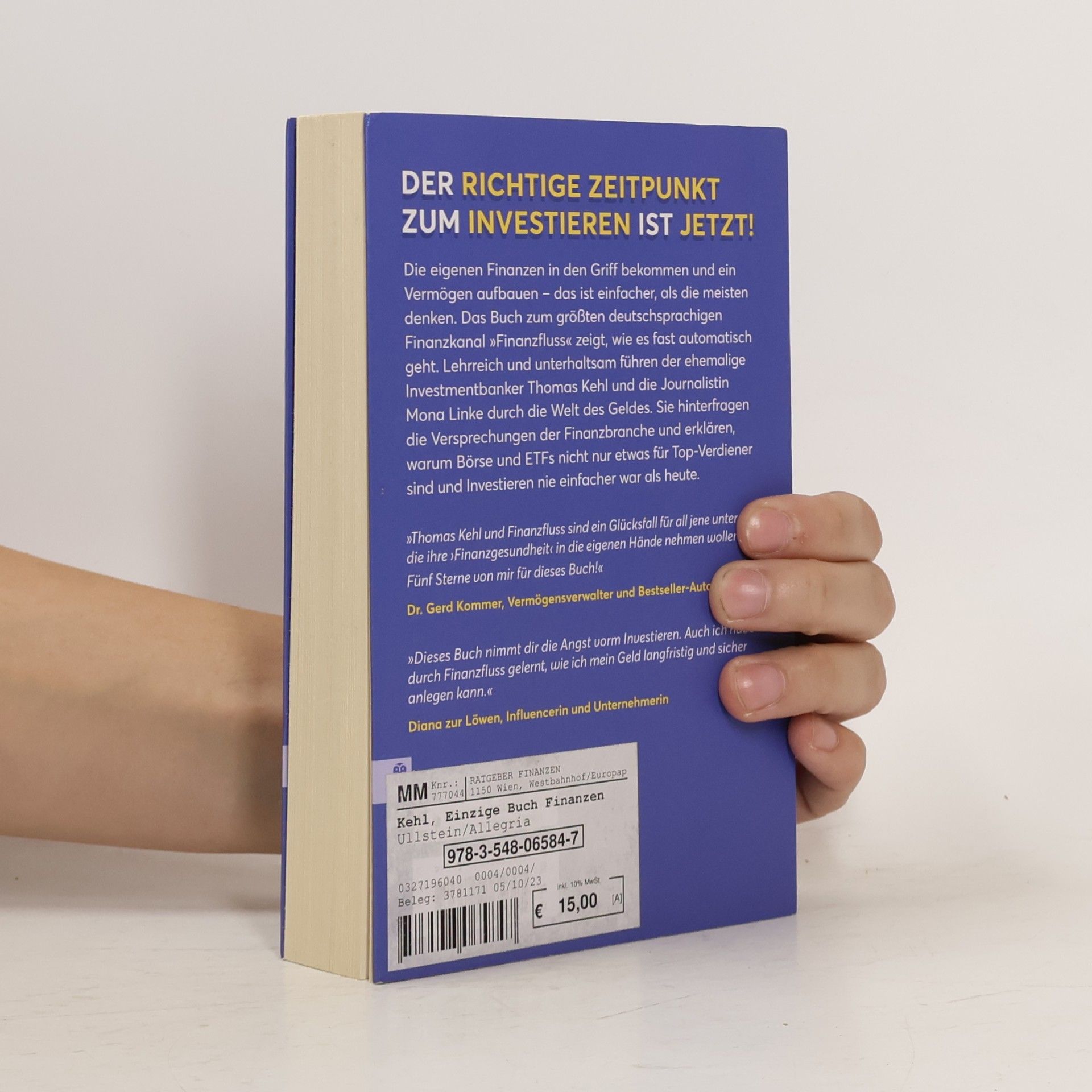 Thomas Kehl Das einzige Buch, das Du über Finanzen lesen solltest