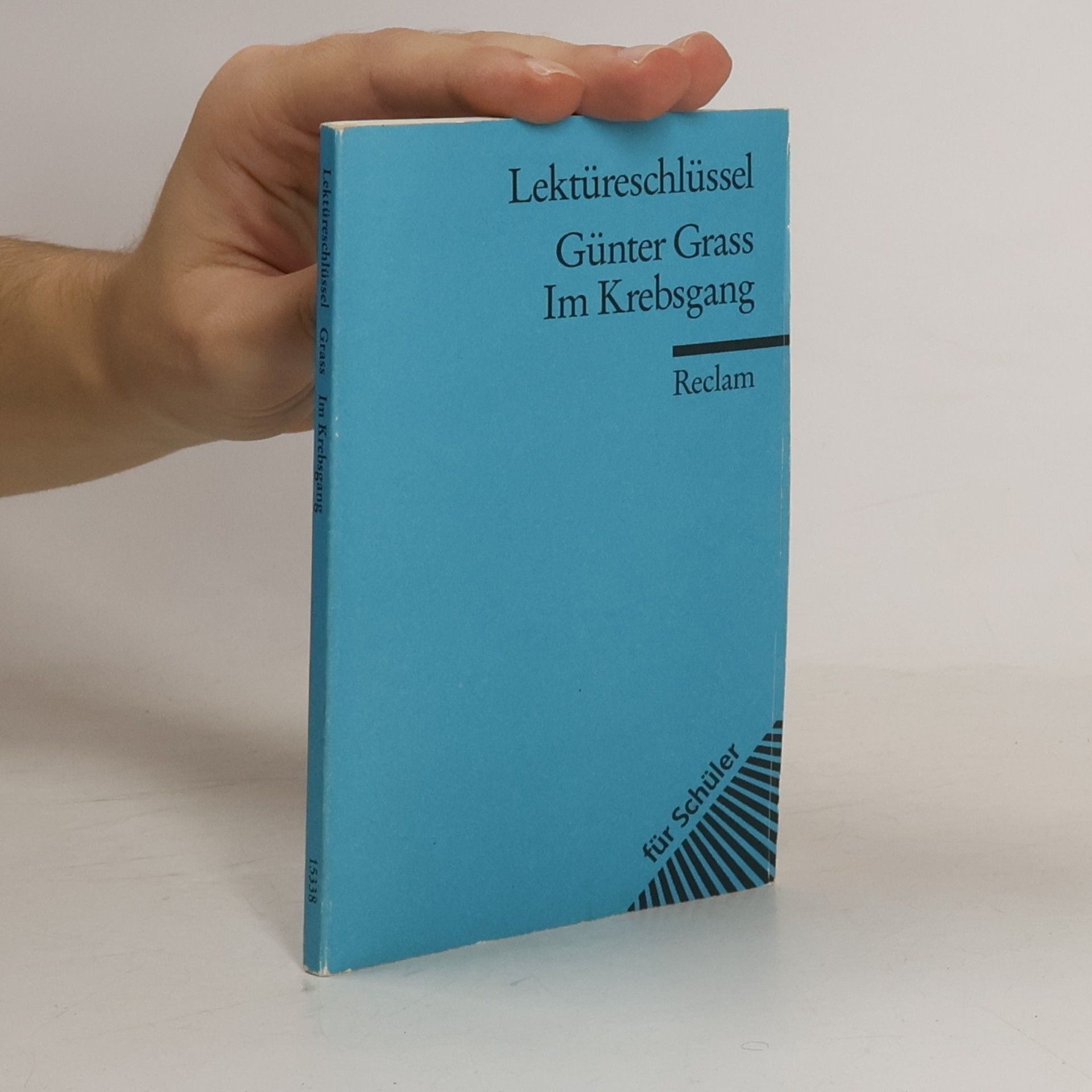 Theodor Pelster Günter Grass, Im Krebsgang