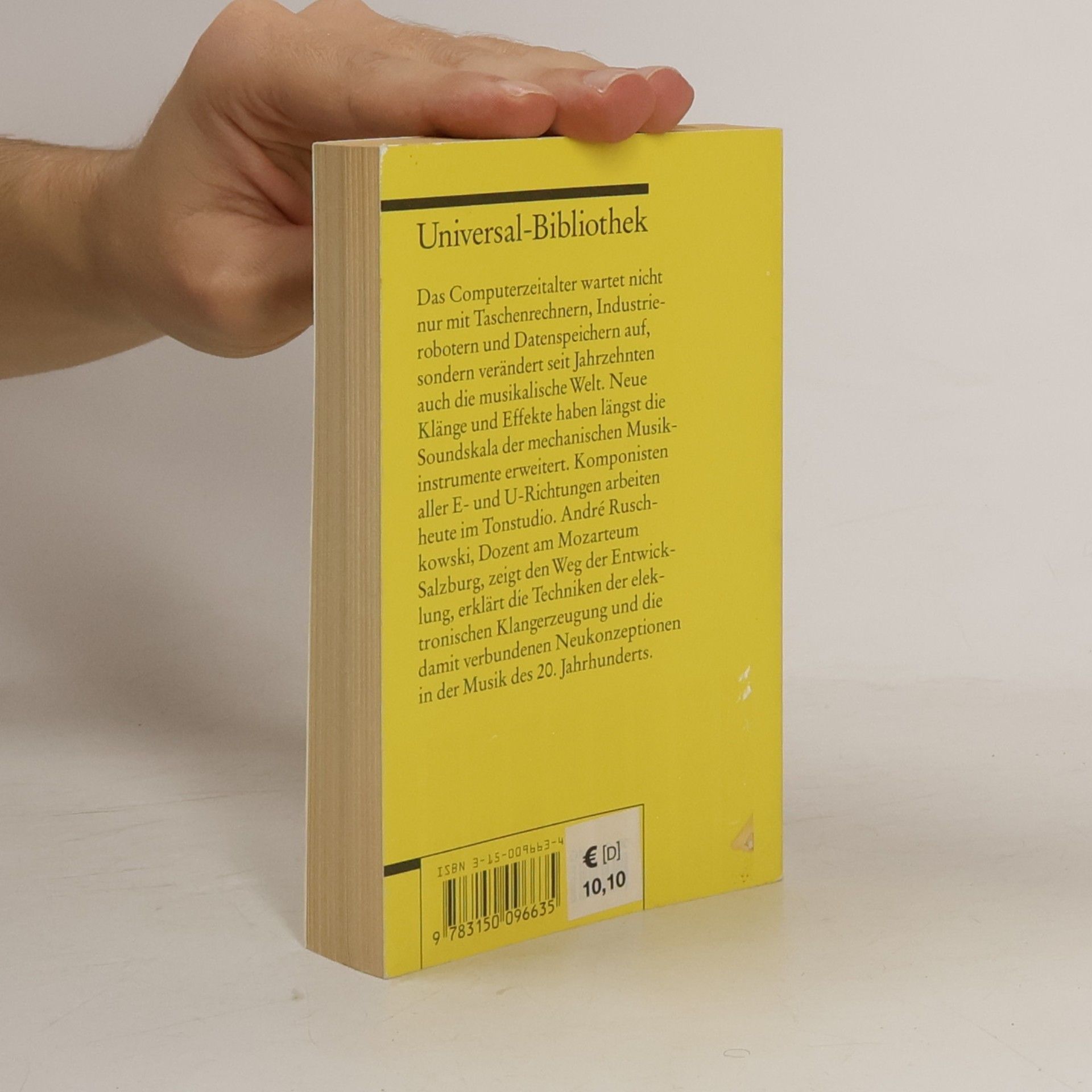André Ruschkowski Elektronische Klänge und musikalische Entdeckungen