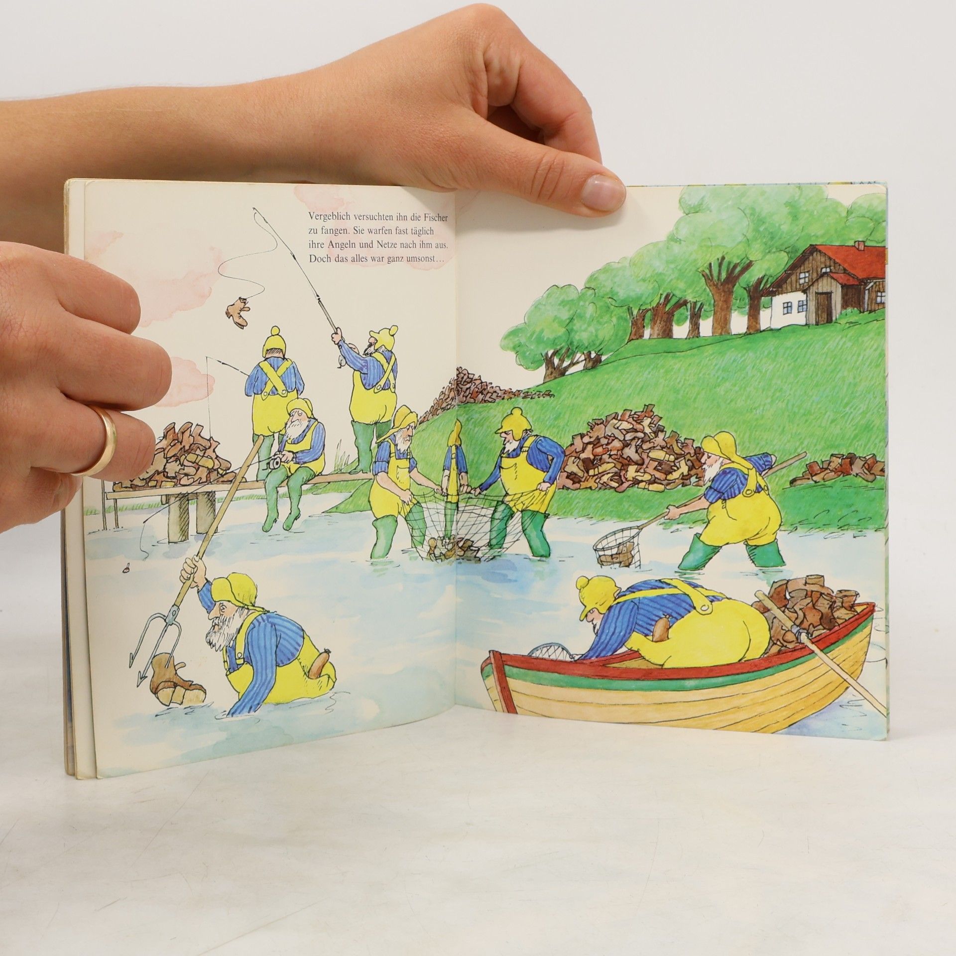 Luis Murschetz Diogenes Kinder Taschenbuch: Der dicke Karpfen Kilobald