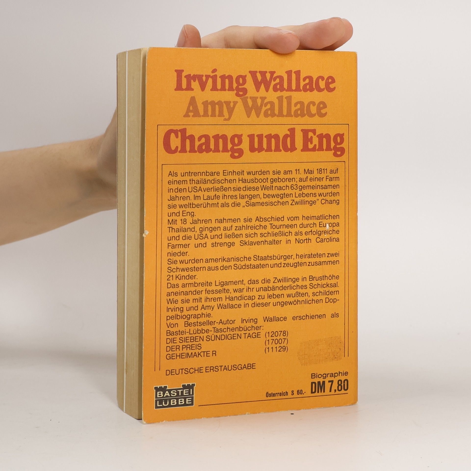 Irving Wallace Chang und Eng