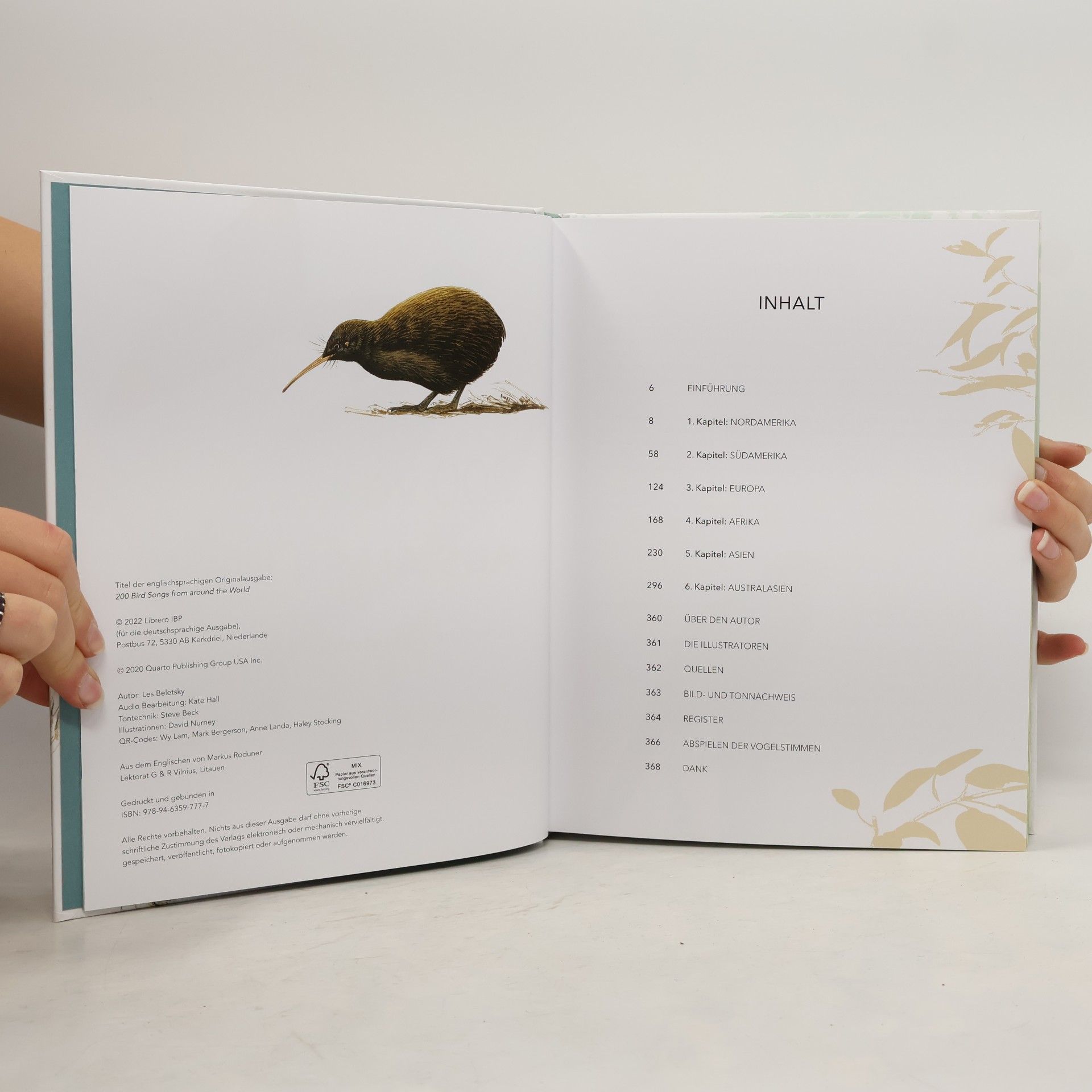 Les Beletsky 200 Vögel aus aller Welt