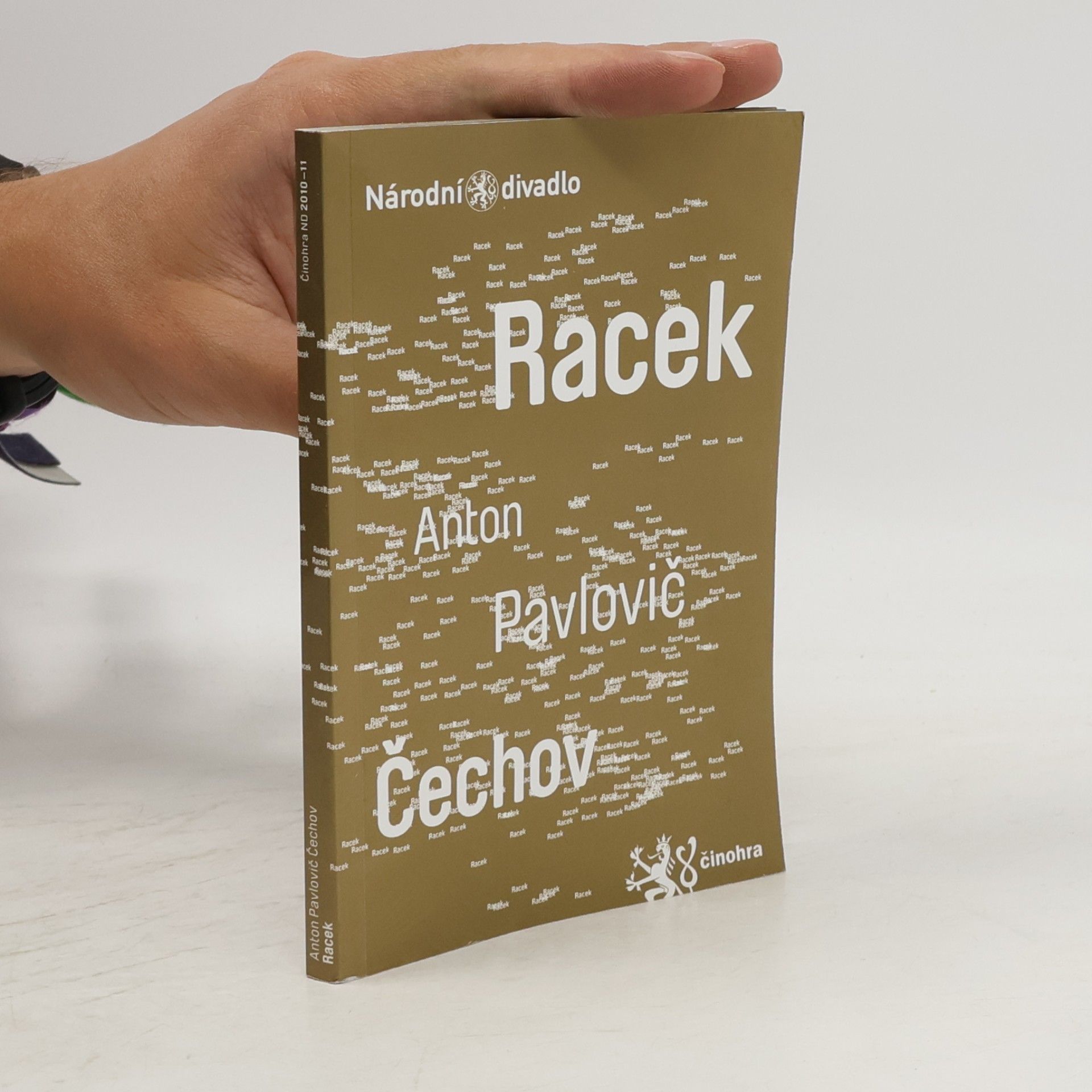 Anton Chekhov Racek. Komedie o čtyřech dějstvích