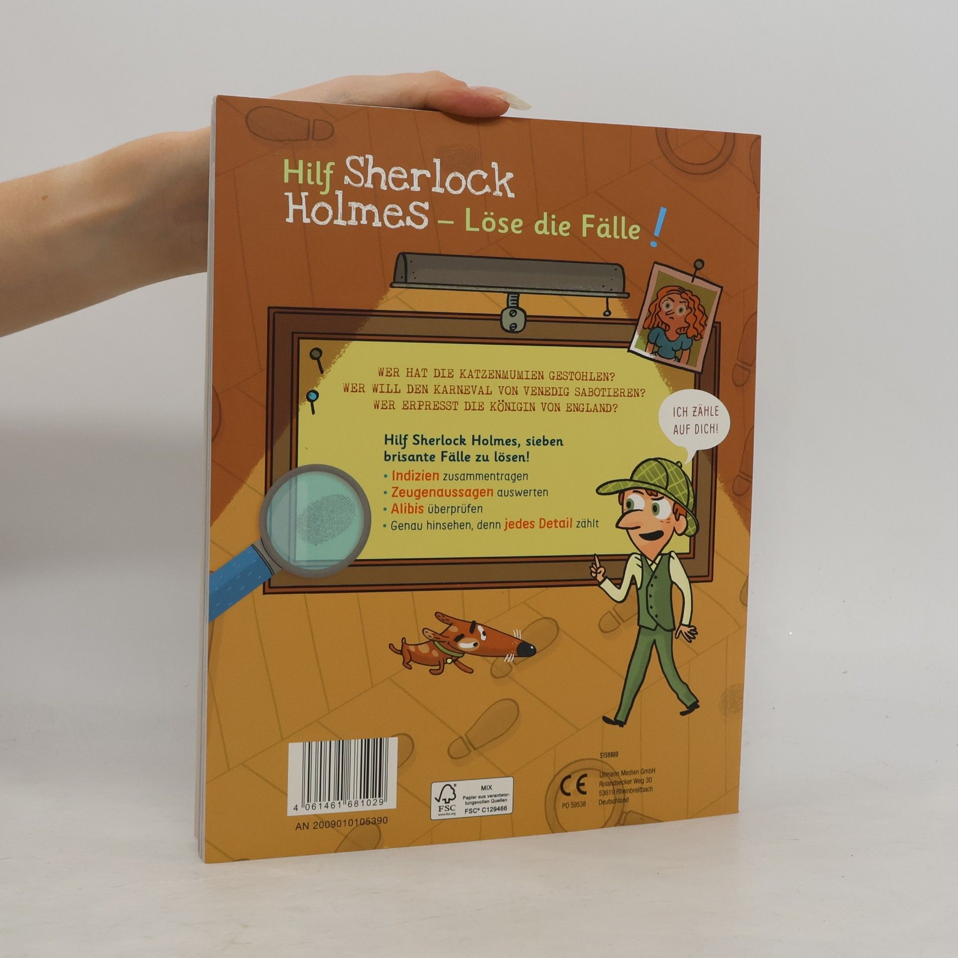 Kolektiv autorů Sherlock Holmes für Kids. Löse die Fälle