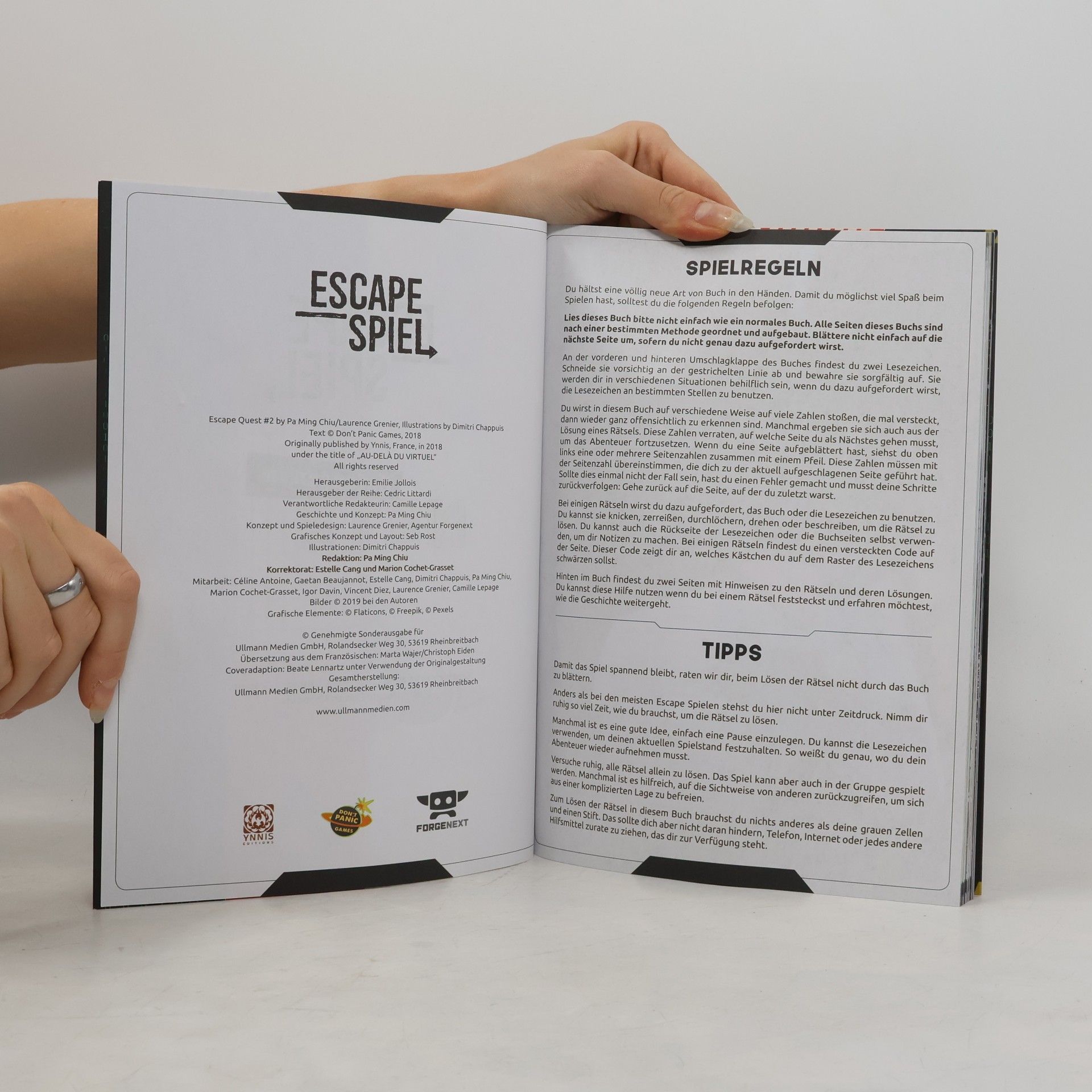 Various authors Escape spiel. Gefangen im Netz