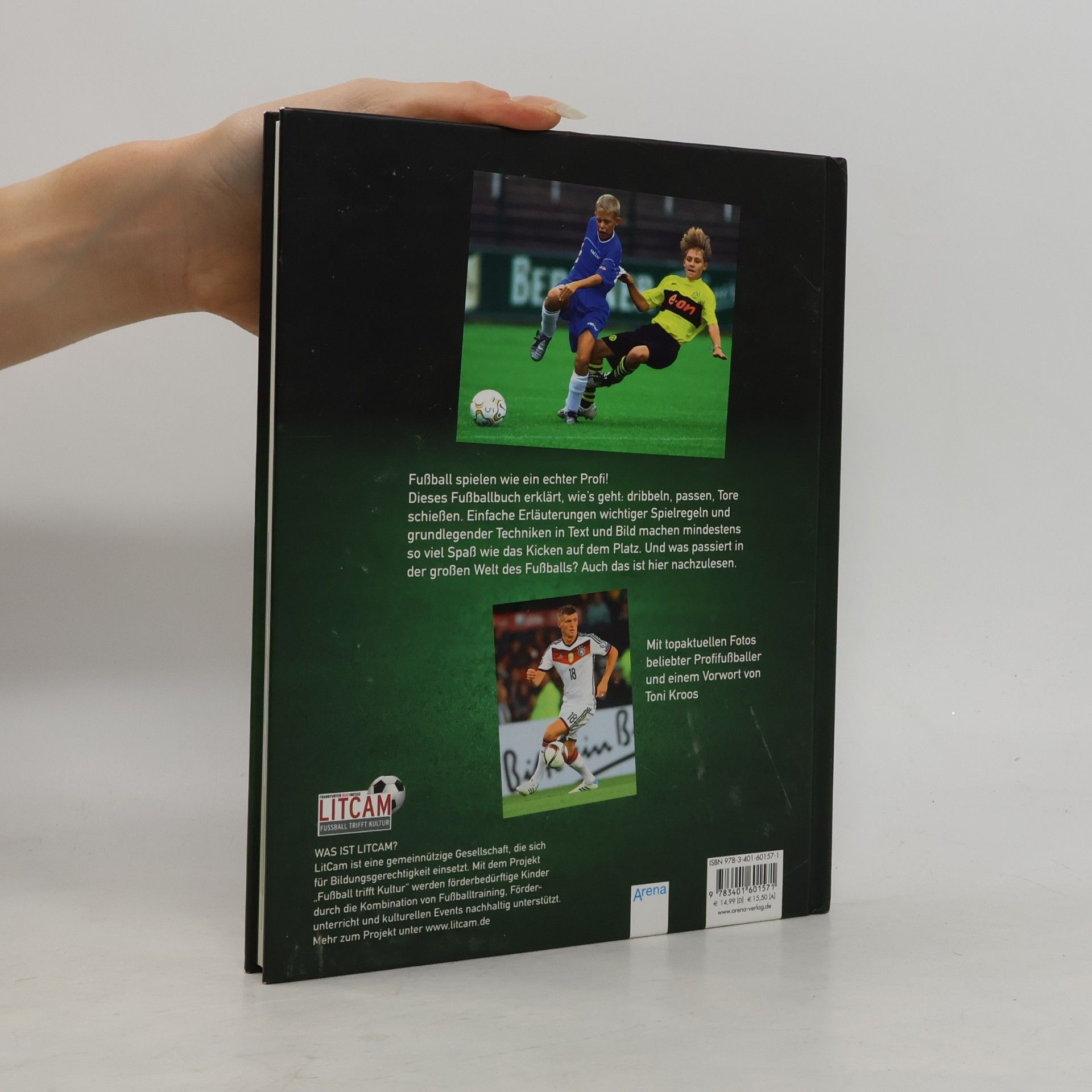 Frank Littek Das große Arena-Fußballbuch