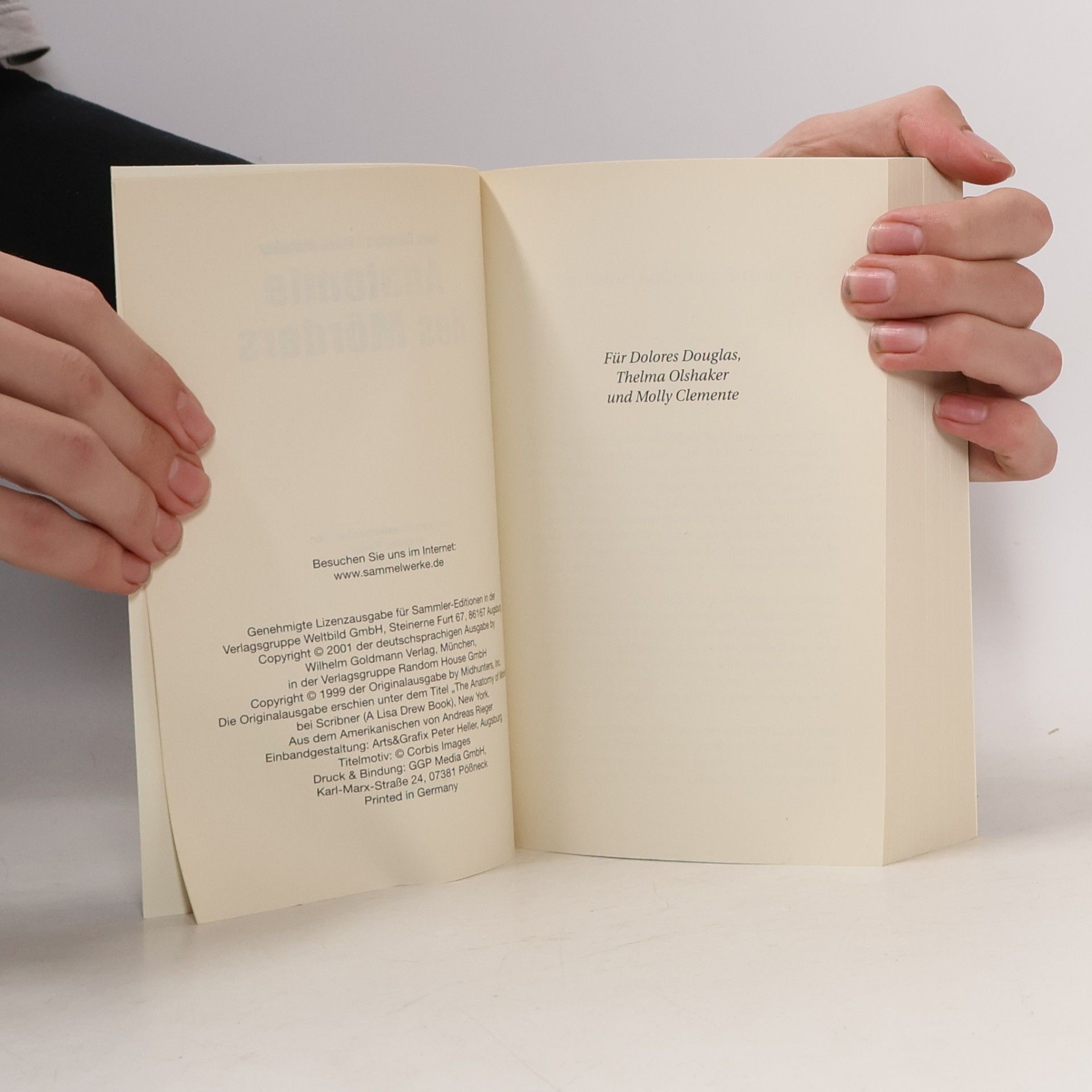 Various authors Anatomie des Mörders