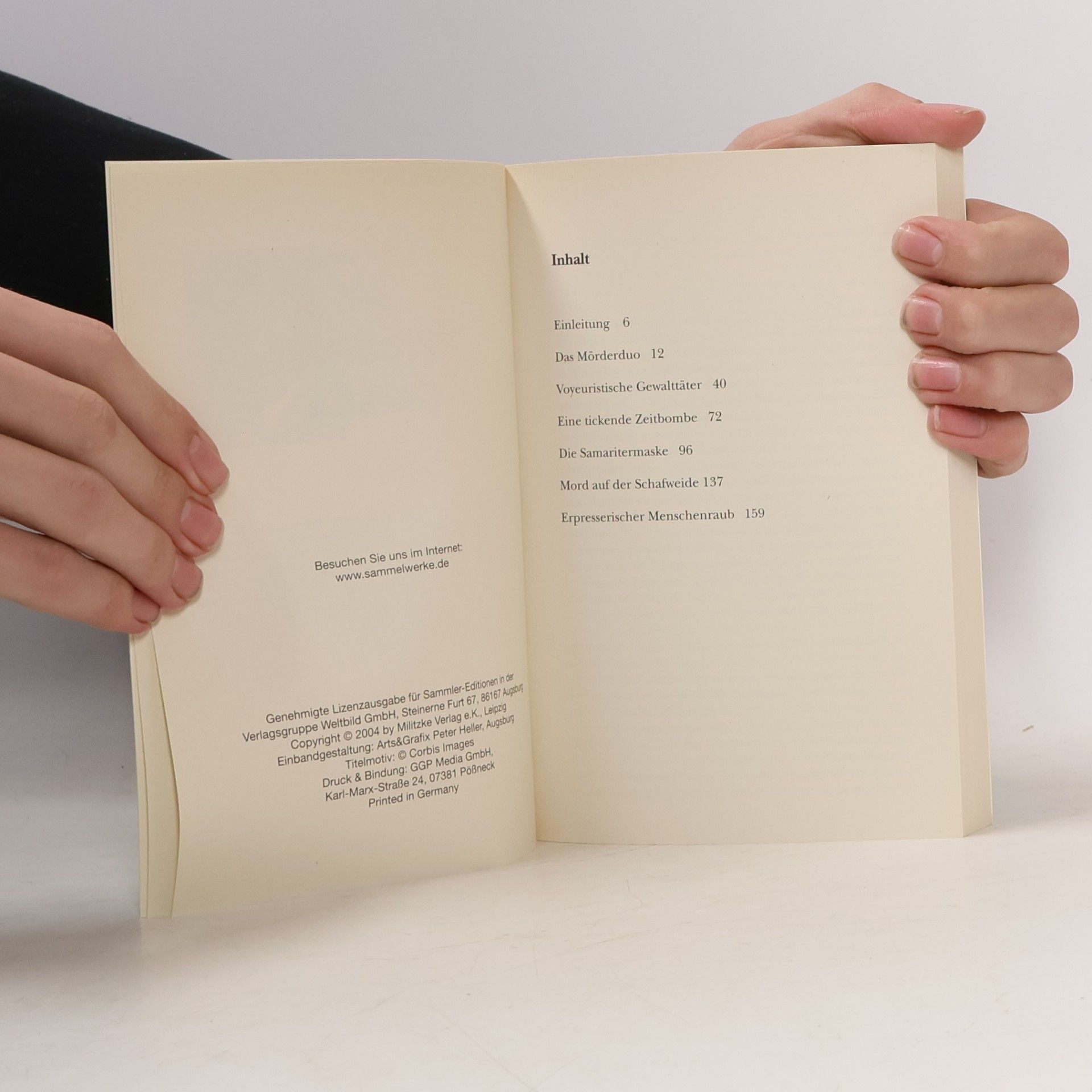 Toni Feller Die Samaritermaske
