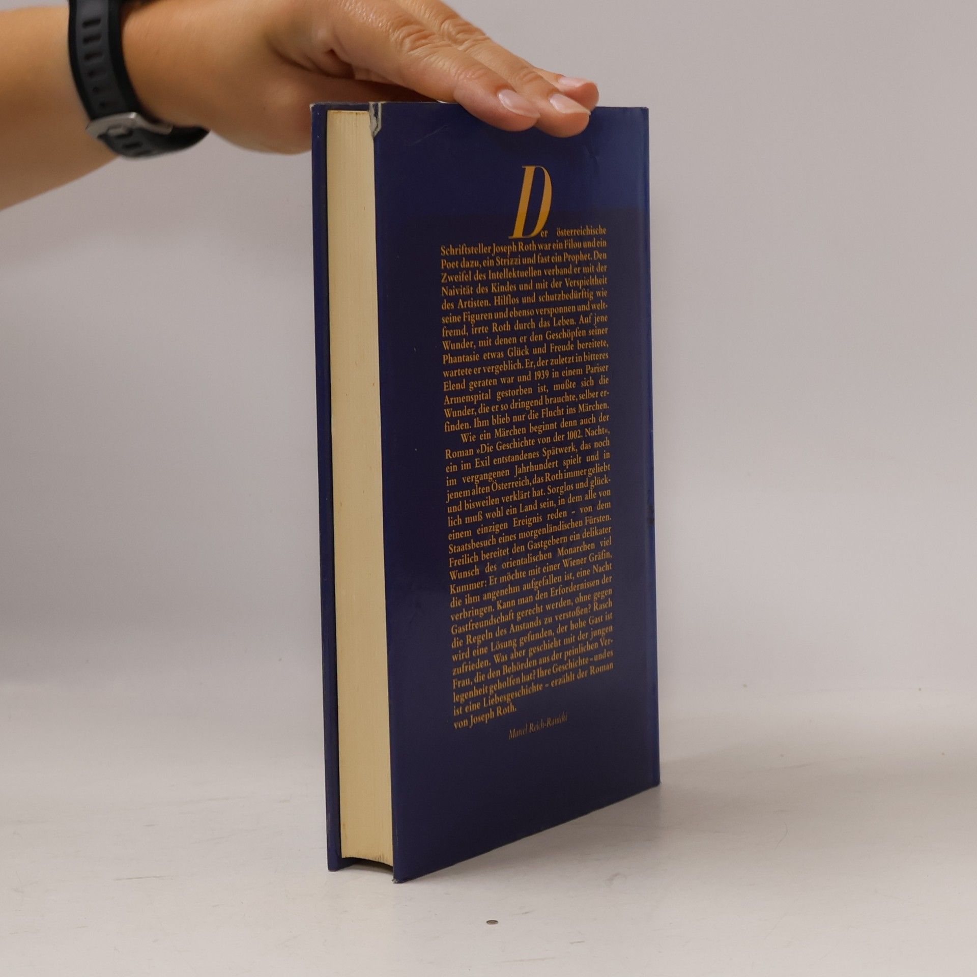 Joseph Roth Die Geschichte von der 1002 Nacht