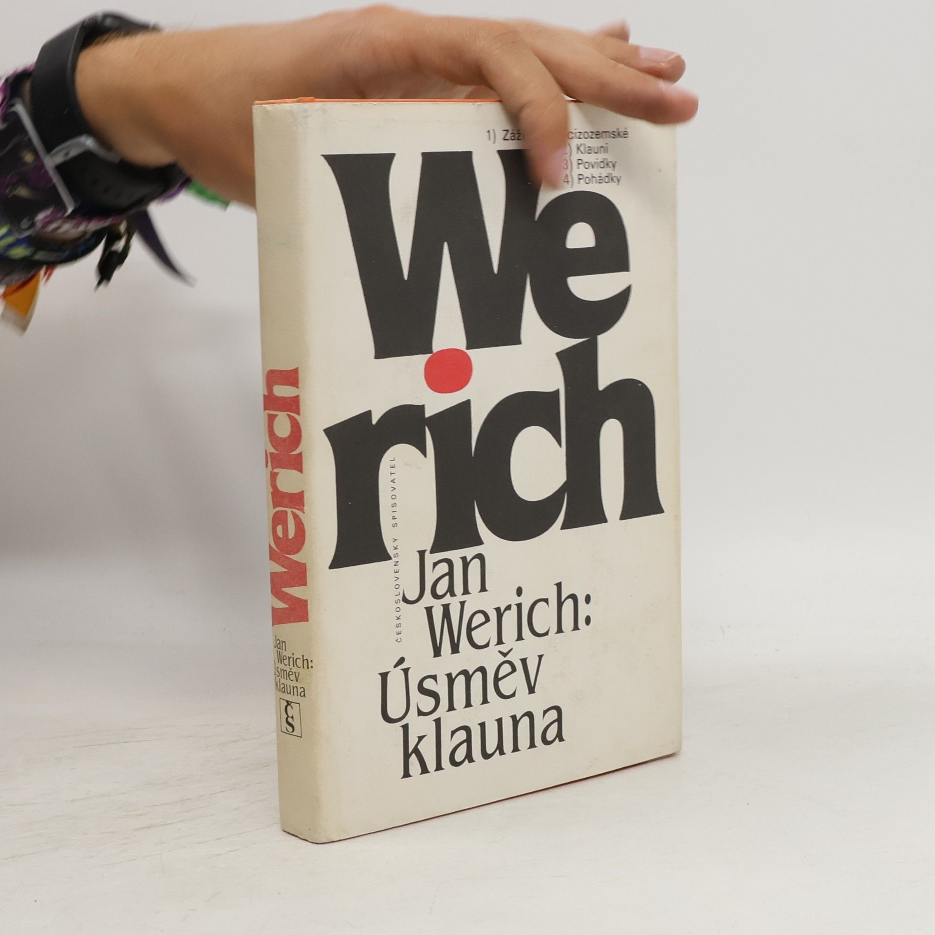 Jan Werich Úsměv klauna