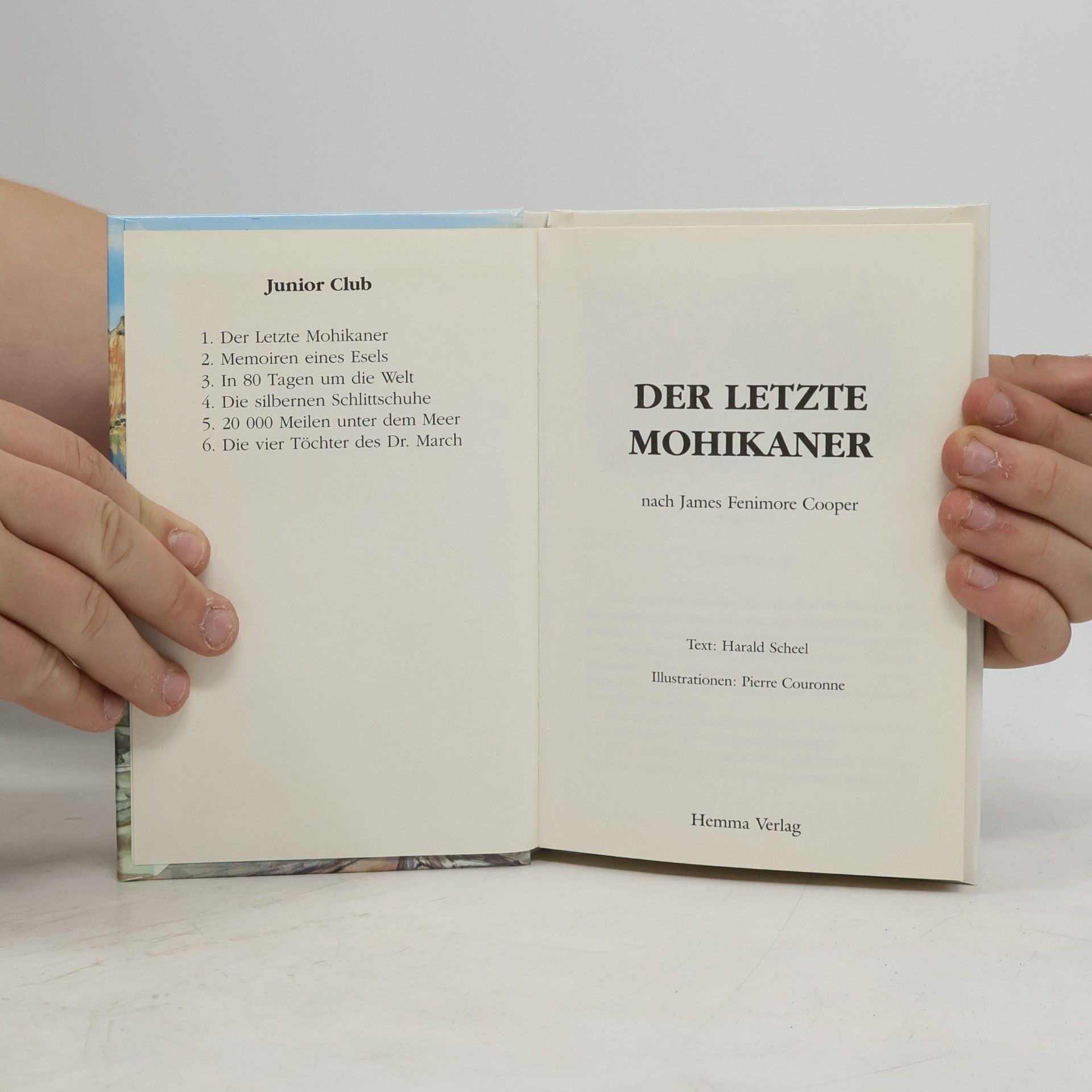 James Fenimore Cooper Der Letzte Mohikaner 1