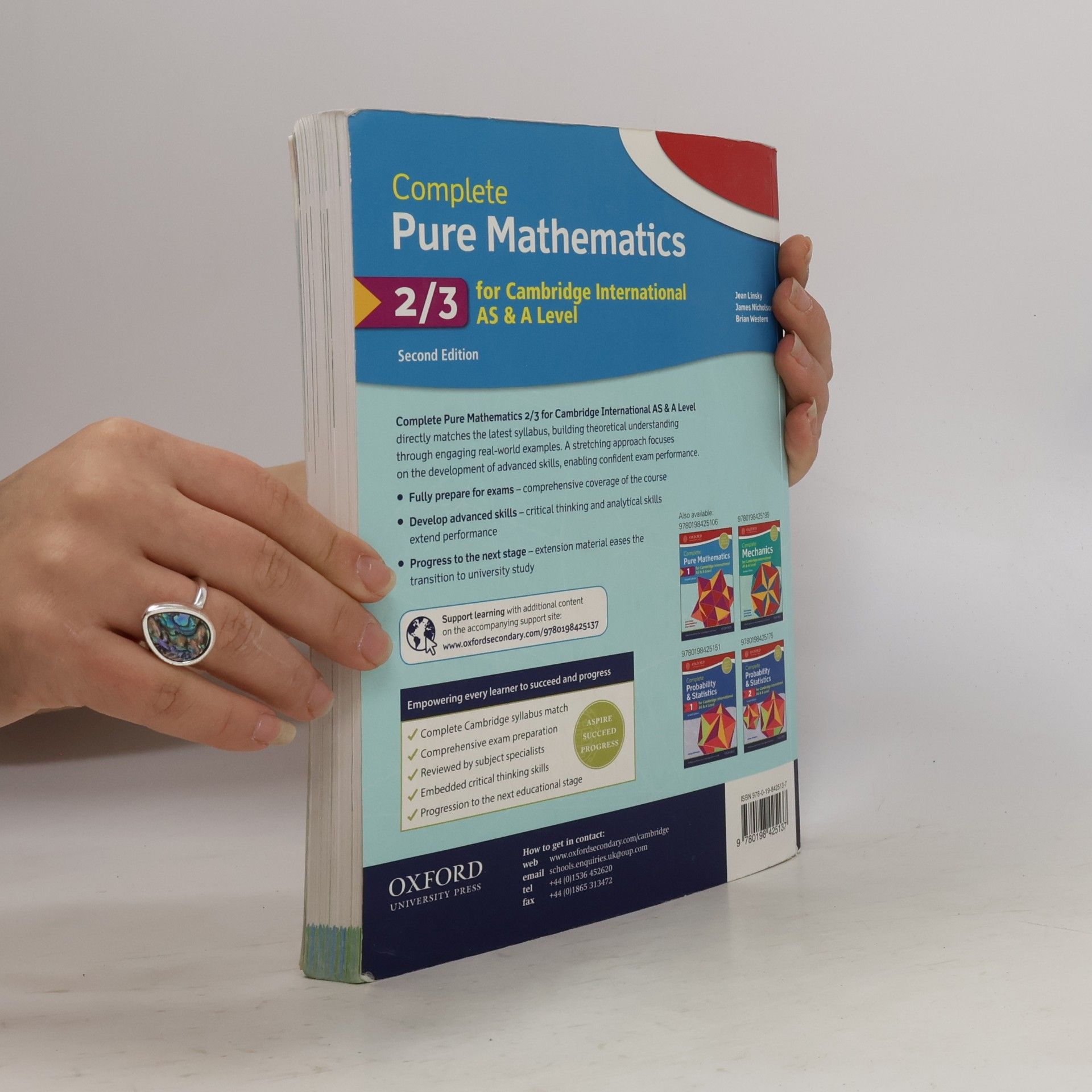 Brian Western Complete Pure Mathematics 2/3 for Cambridge International AS and a Level