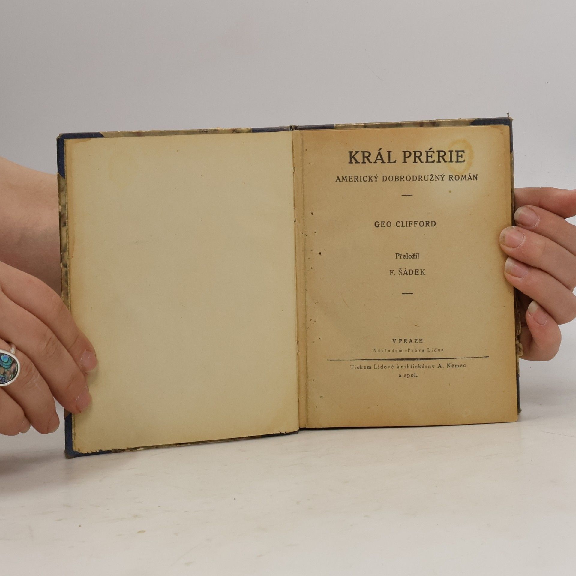 Geoffrey Clifford Král prérie