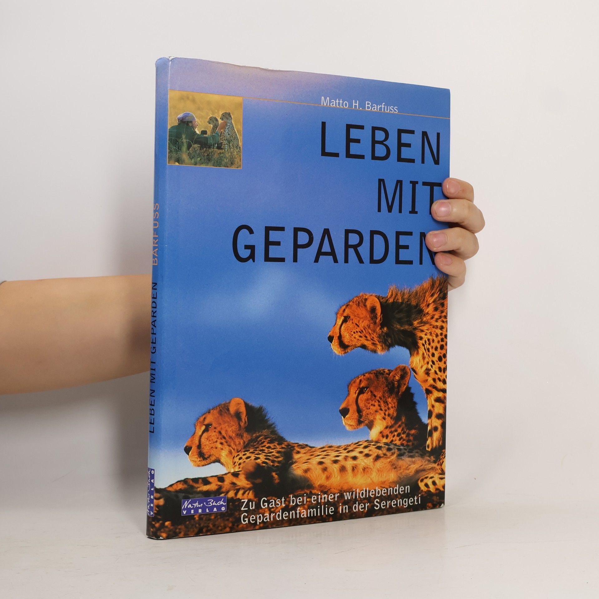 Matto Barfuss Leben mit Geparden