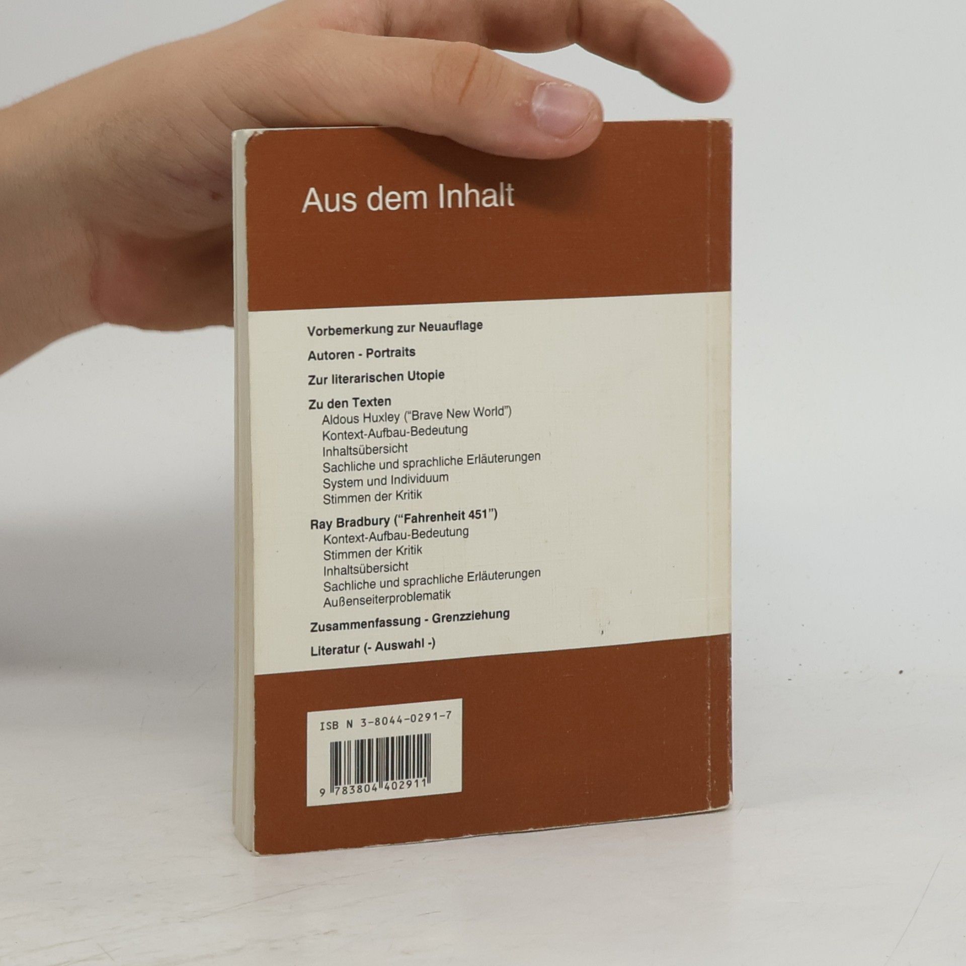 Kolektív autorov Schöne neue Welt. Fahrenheit 451
