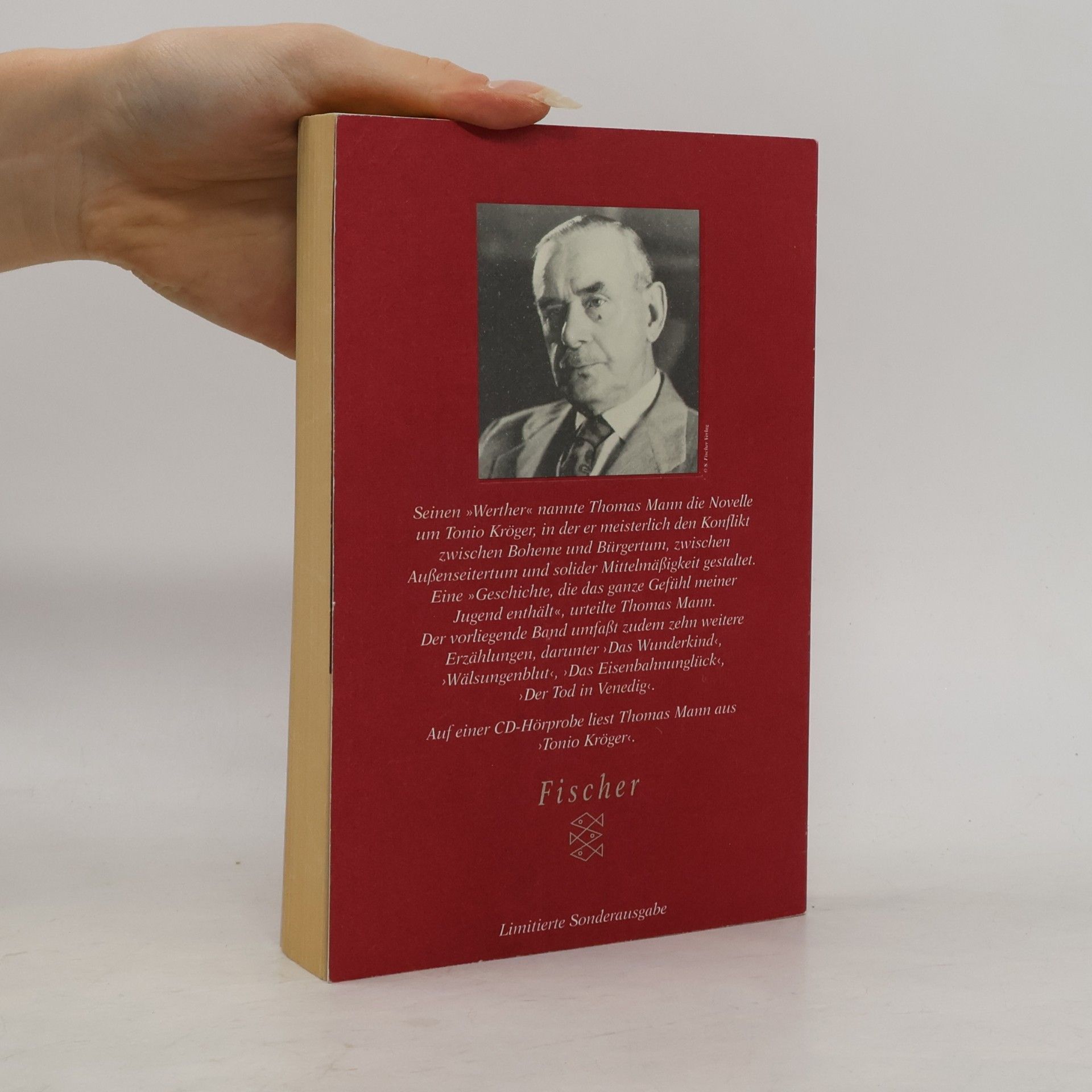 Thomas Mann Tonio Kröger, Audio-CD