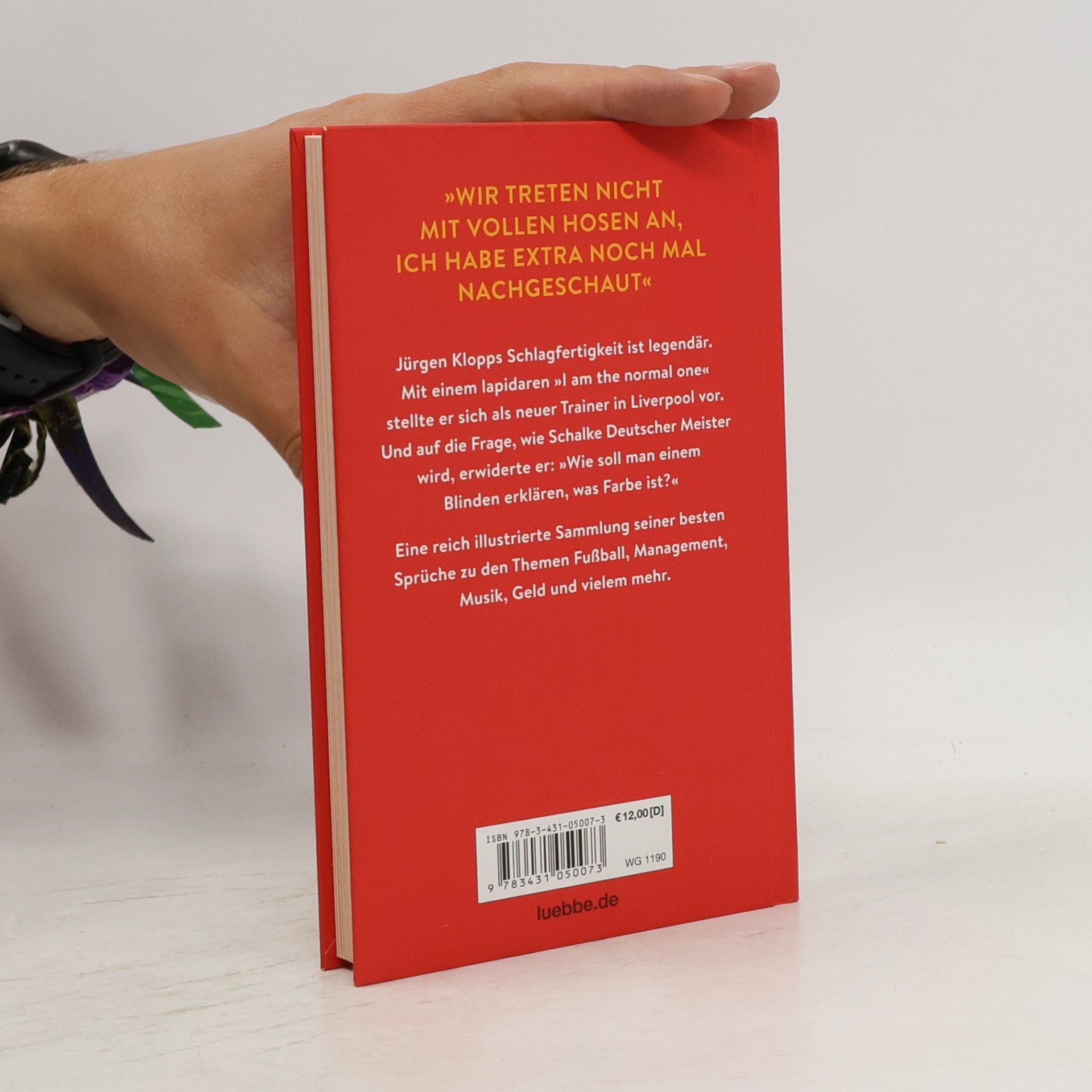 Giles Elliott Das Buch vom Klopp. Die besten Sprüche von Jürgen Klopp