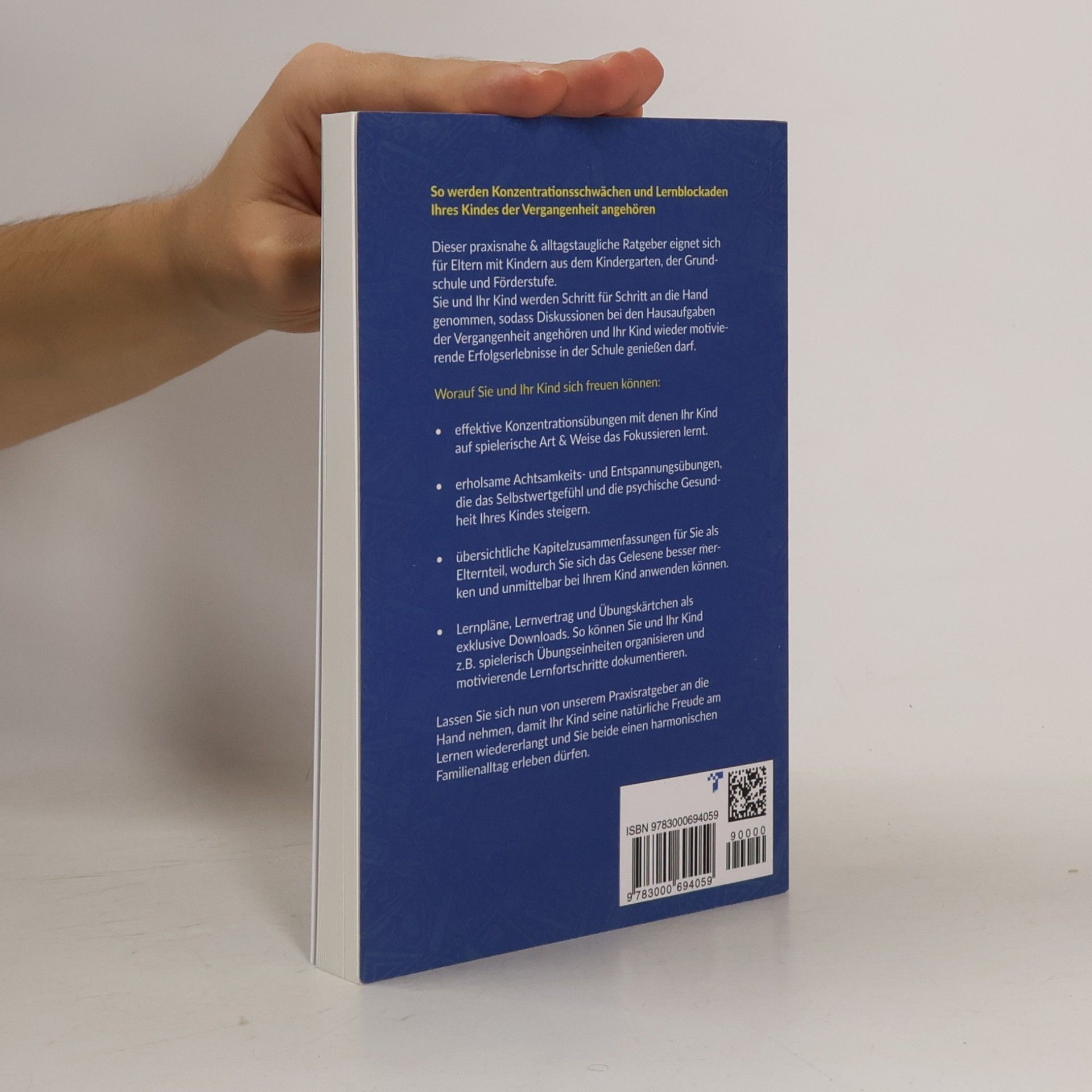 Various authors Konzentrationstraining für Kinder im Grundschulalter. Das spielerische Lernprogramm mit den 45 effektivsten Übungen für jeden Tag - inkl. praktischem Wochenplan & spaßigen Übungskärtchen