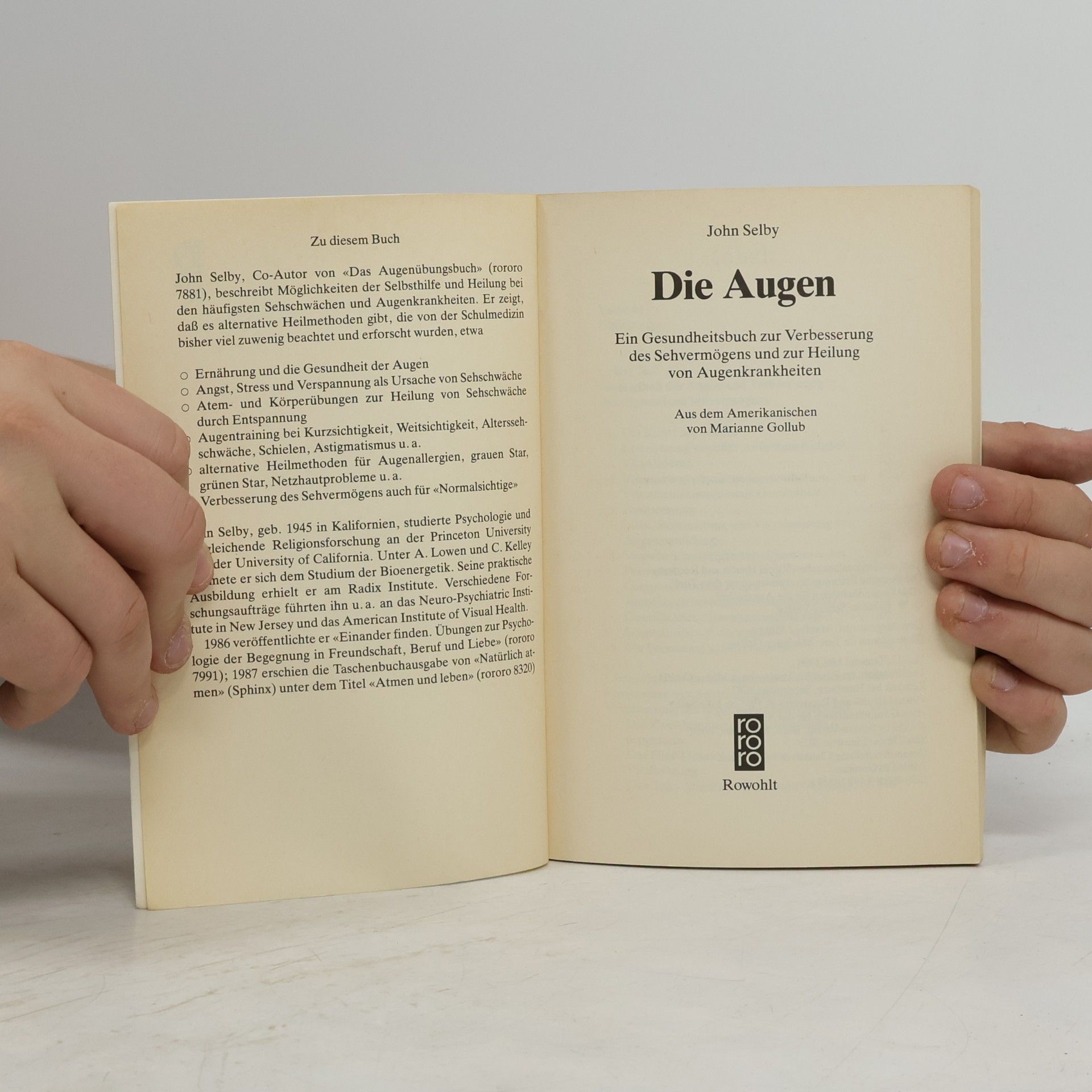 John Selby Die Augen