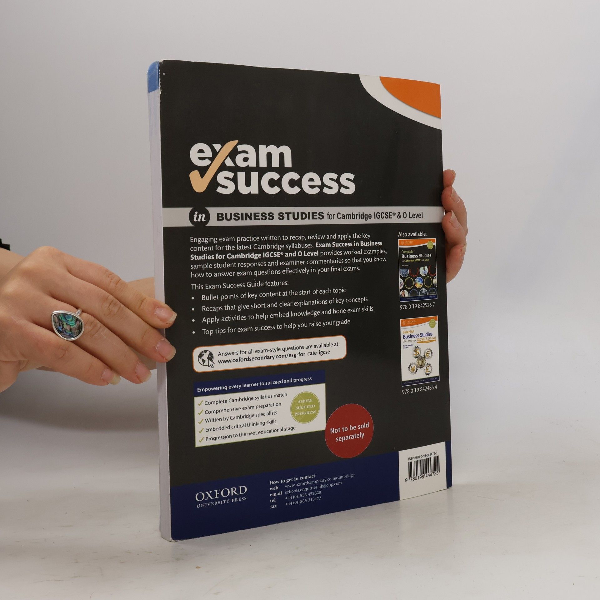 Stefan Wytwyckyj Exam Success in Business Studies for Cambridge IGCSE (R) & O Level
