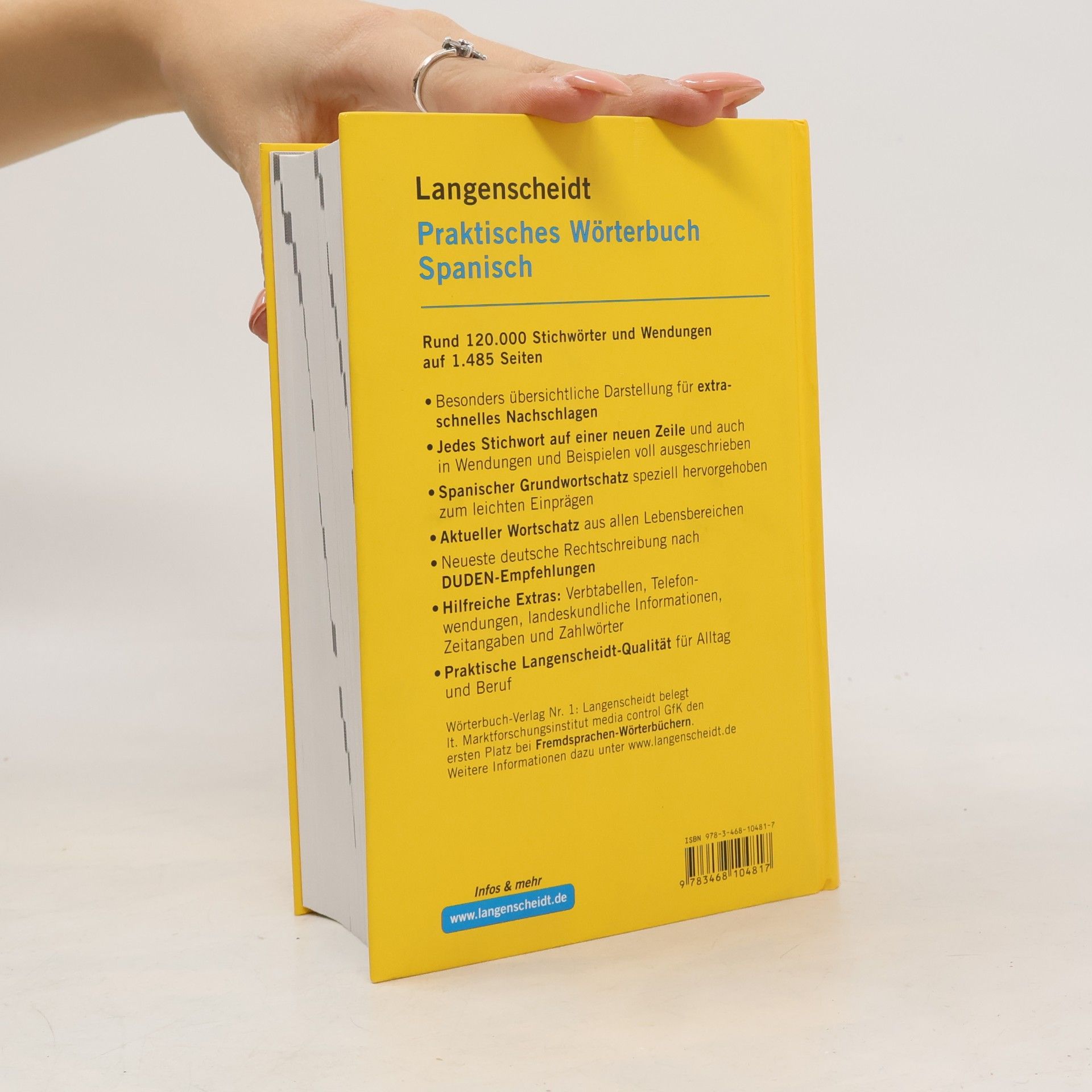 Gisela Haberkamp de Antón Langenscheidt, praktisches Wörterbuch Spanisch