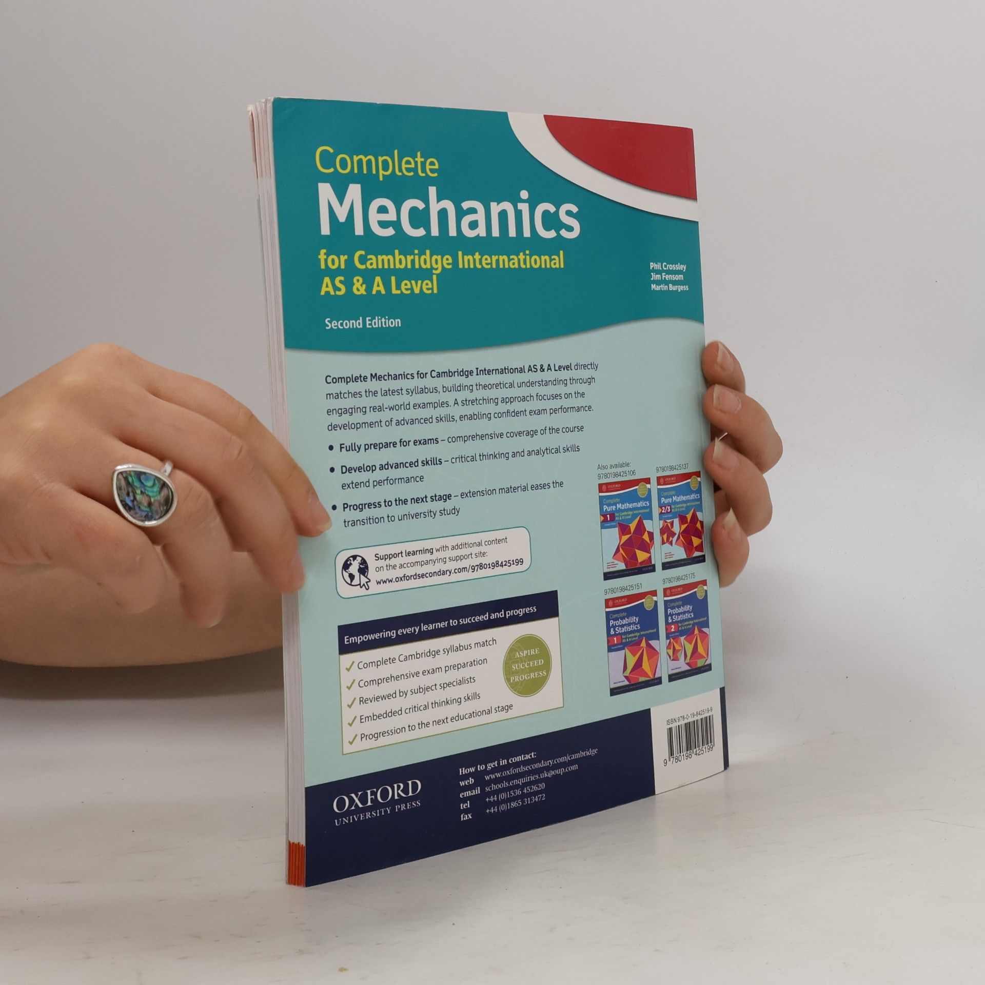 Phillip Crossley Complete Mechanics for Cambridge International AS & A Level - Second Edition