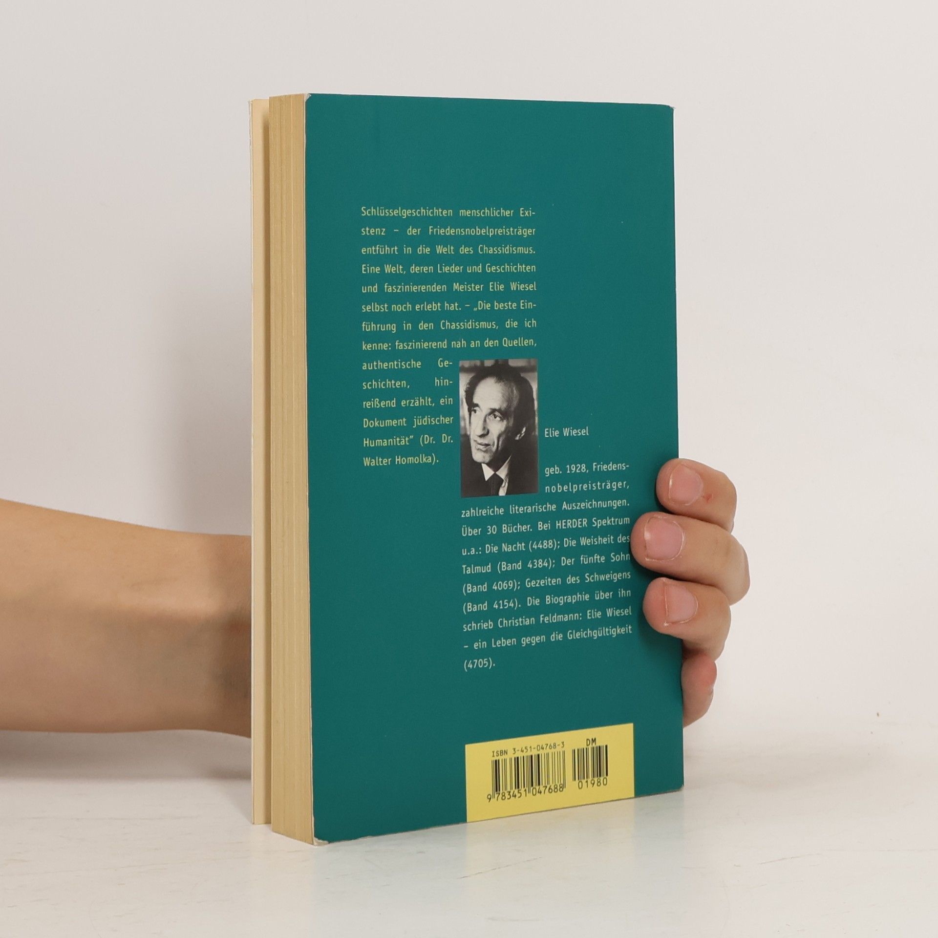 Elie Wiesel Der Chassidismus - ein Fest für das Leben: Legenden und Portraits