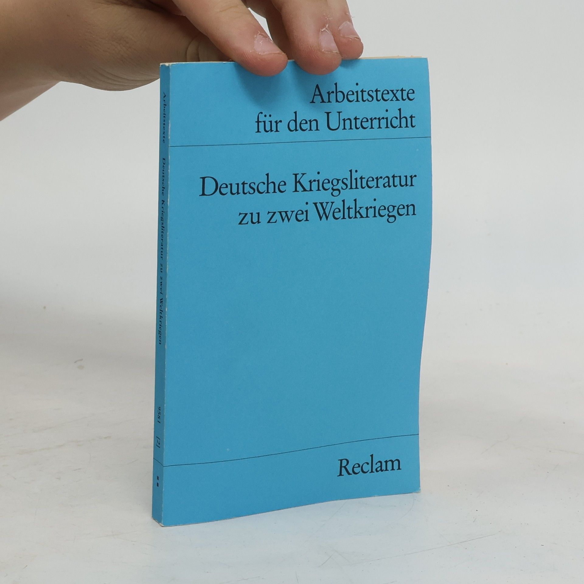 Deutsche Kriegsliteratur zu zwei Weltkriegen