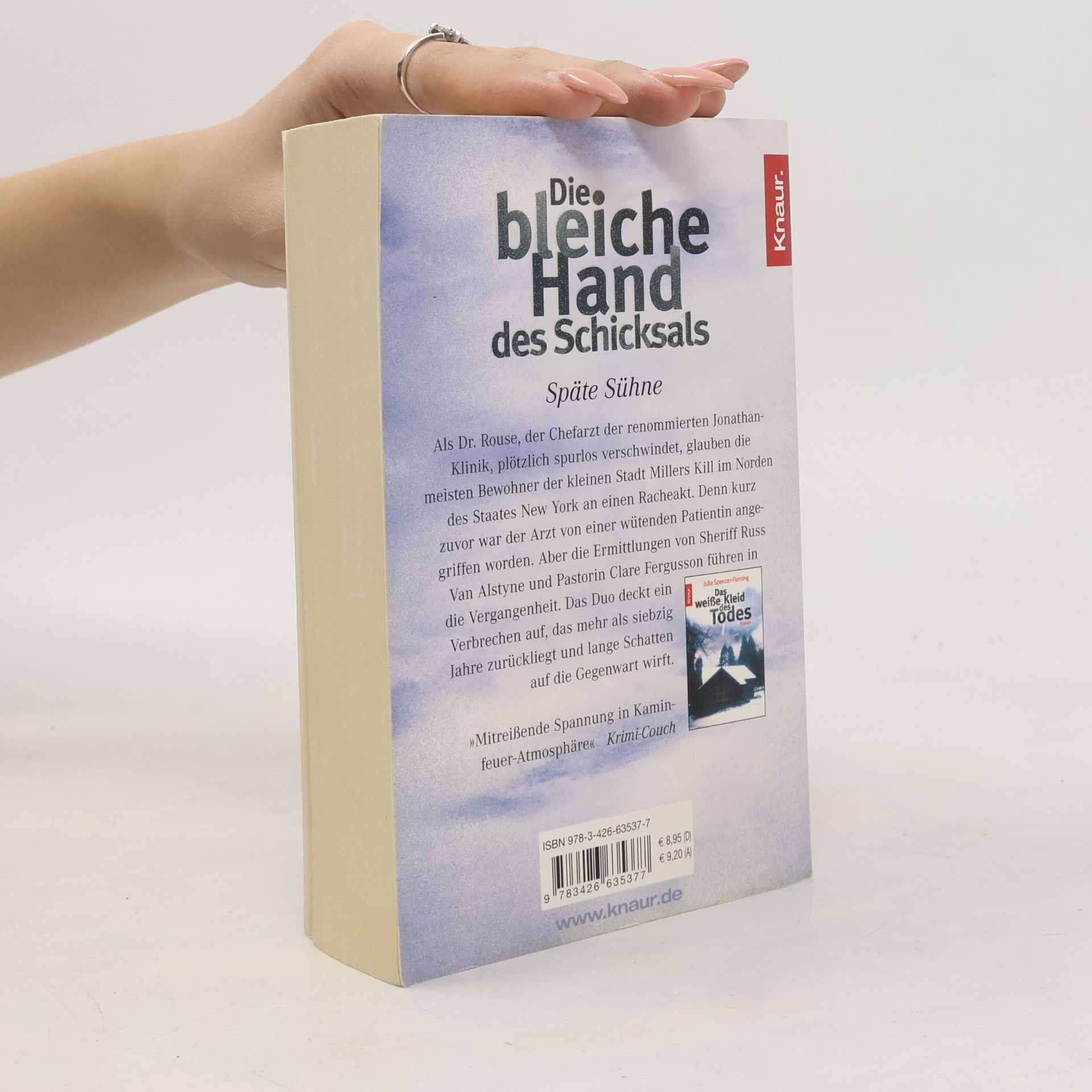 Julia Spencer Fleming Die bleiche Hand des Schicksals
