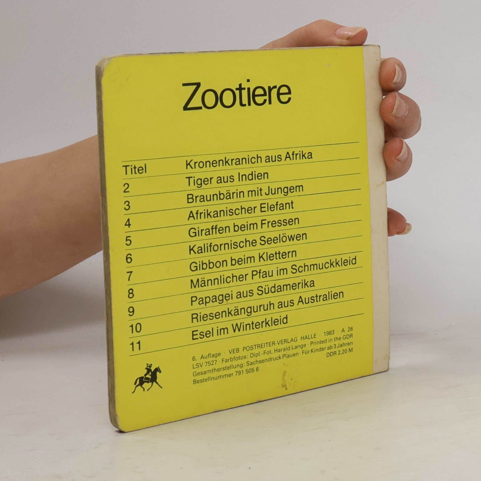 Harald Lange Zootiere