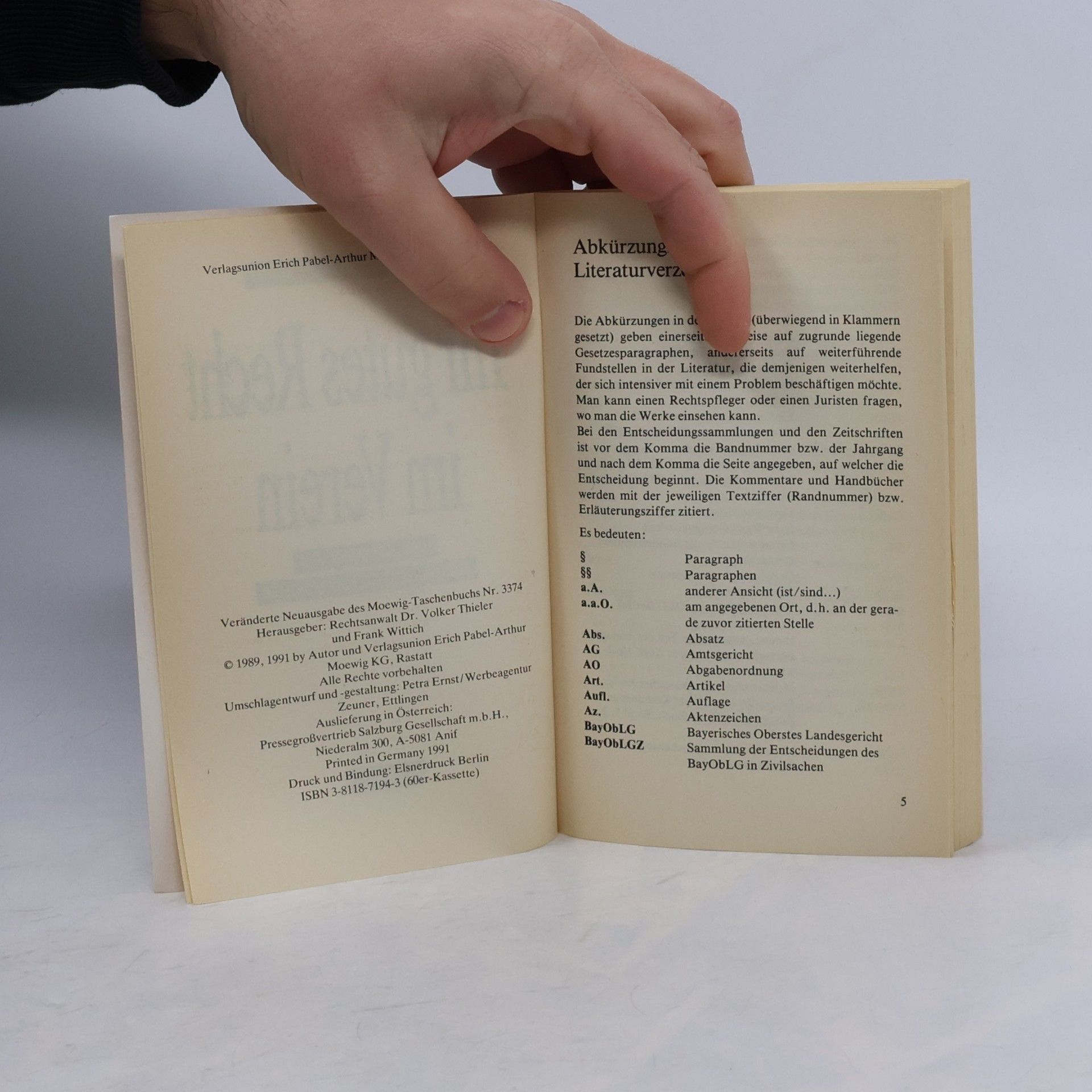Dr. Volker Thieler Hausbibliothek des Rechts: Ihr gutes Recht im Verein
