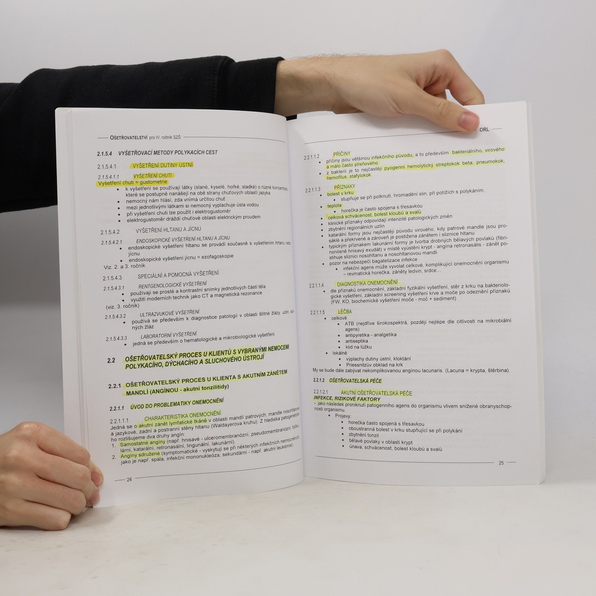 Jitka Hůsková Ošetřovatelství. Psychologie nemocného před a po operaci, ORL, oční, práce sestry v terénu, onkologie 1. část
