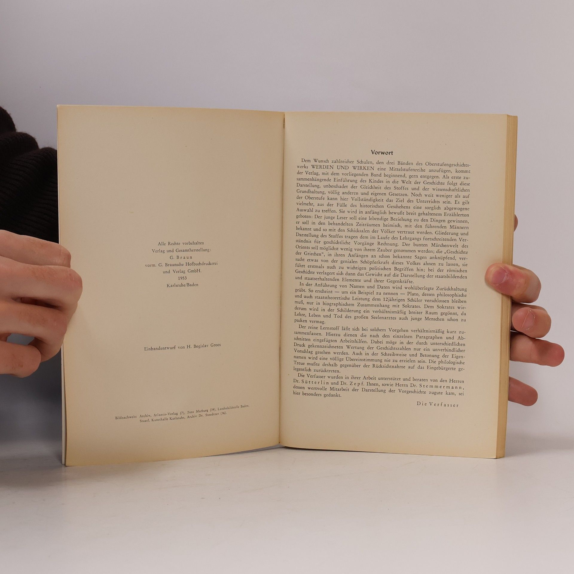 H. Bogislav Groos Die alte Welt 1